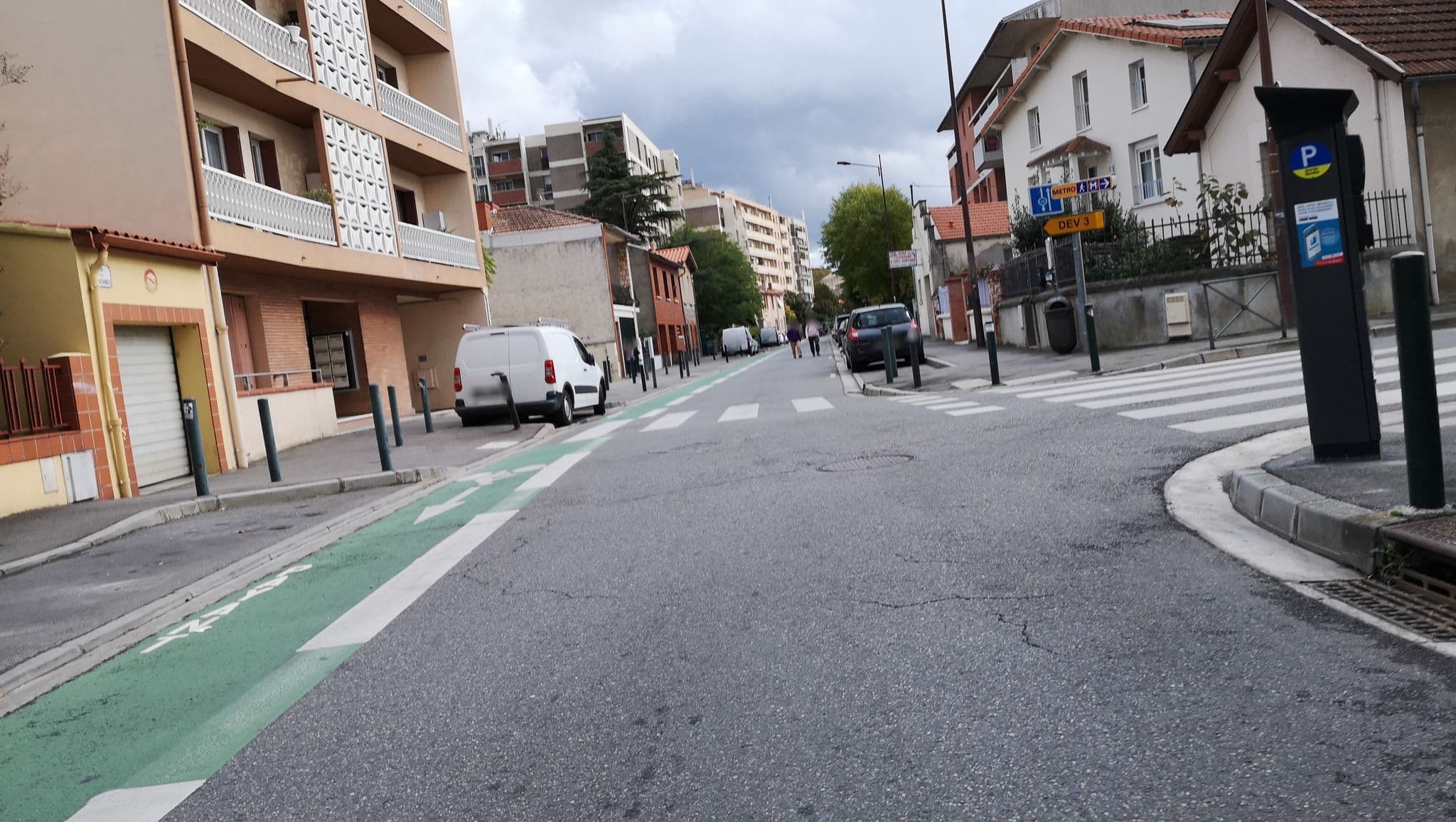 Street view near Nouvel Oasis Toulouse Saint Cyprien, Toulouse — © bdoin (CC BY-SA · Mapillary)