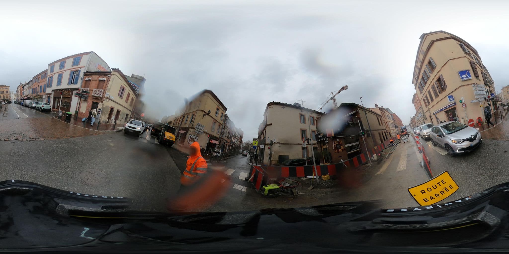 Street view near city Rosa, Toulouse — © alixun (CC BY-SA · Mapillary)