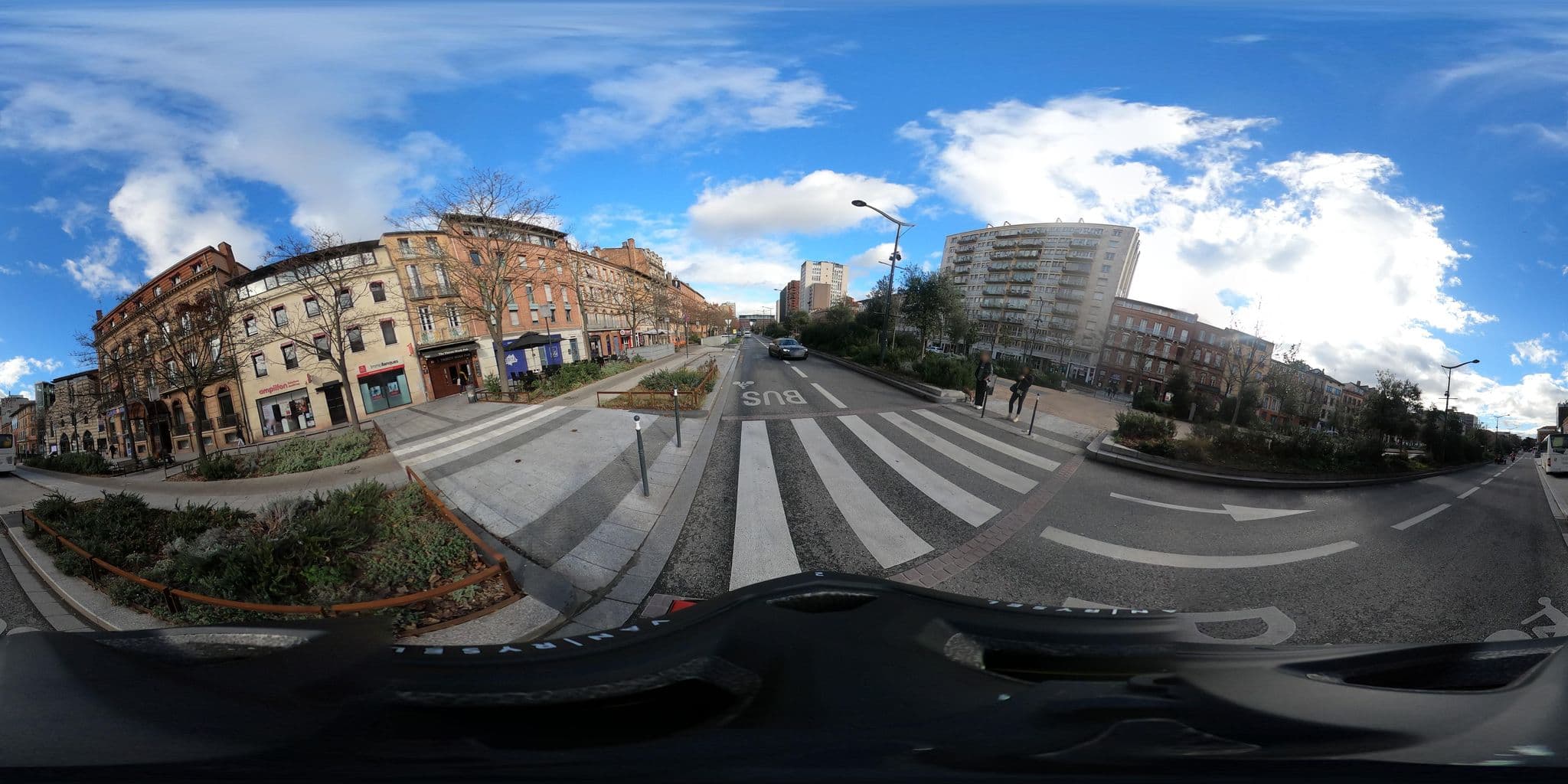 Street view near Adoma, Toulouse — © alixun (CC BY-SA · Mapillary)