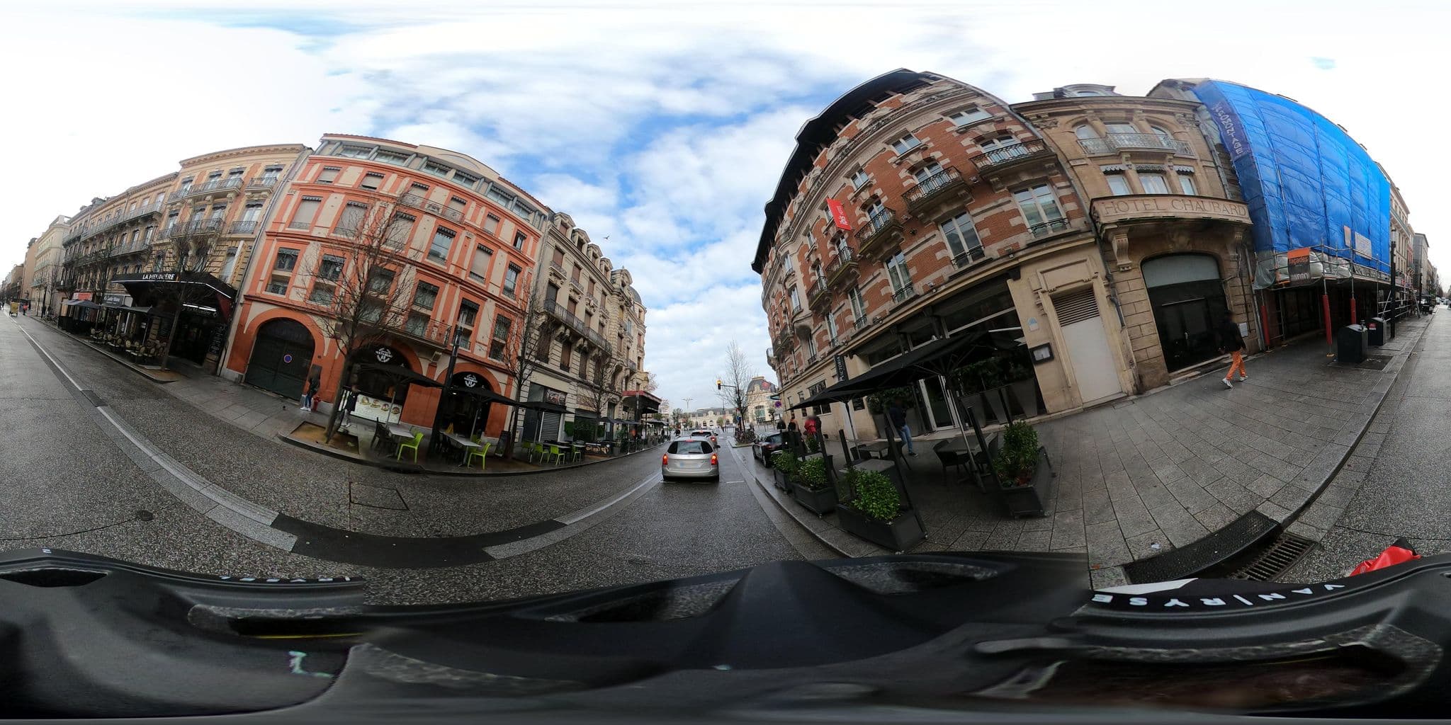 Street view near Hotel Saint Severin Toulouse, Toulouse — © alixun (CC BY-SA · Mapillary)