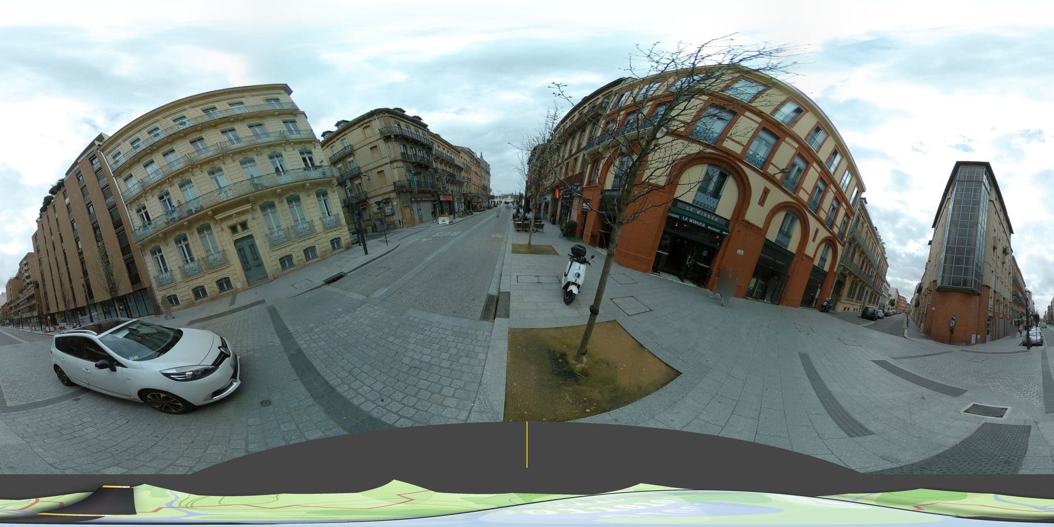 Street view near Sarl Ellimac, Toulouse — © tyndare (CC BY-SA · Mapillary)