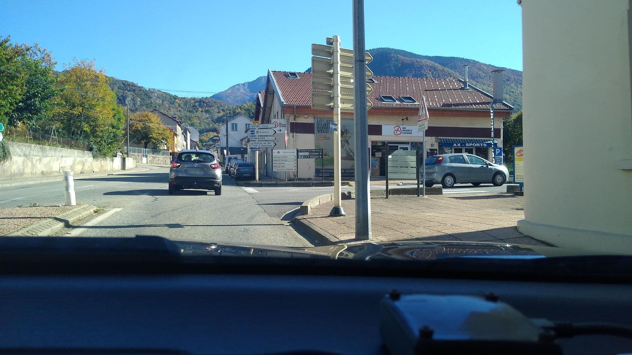 Street view near T3 Ax, Ax-les-Thermes — © rhum (CC BY-SA · Mapillary)