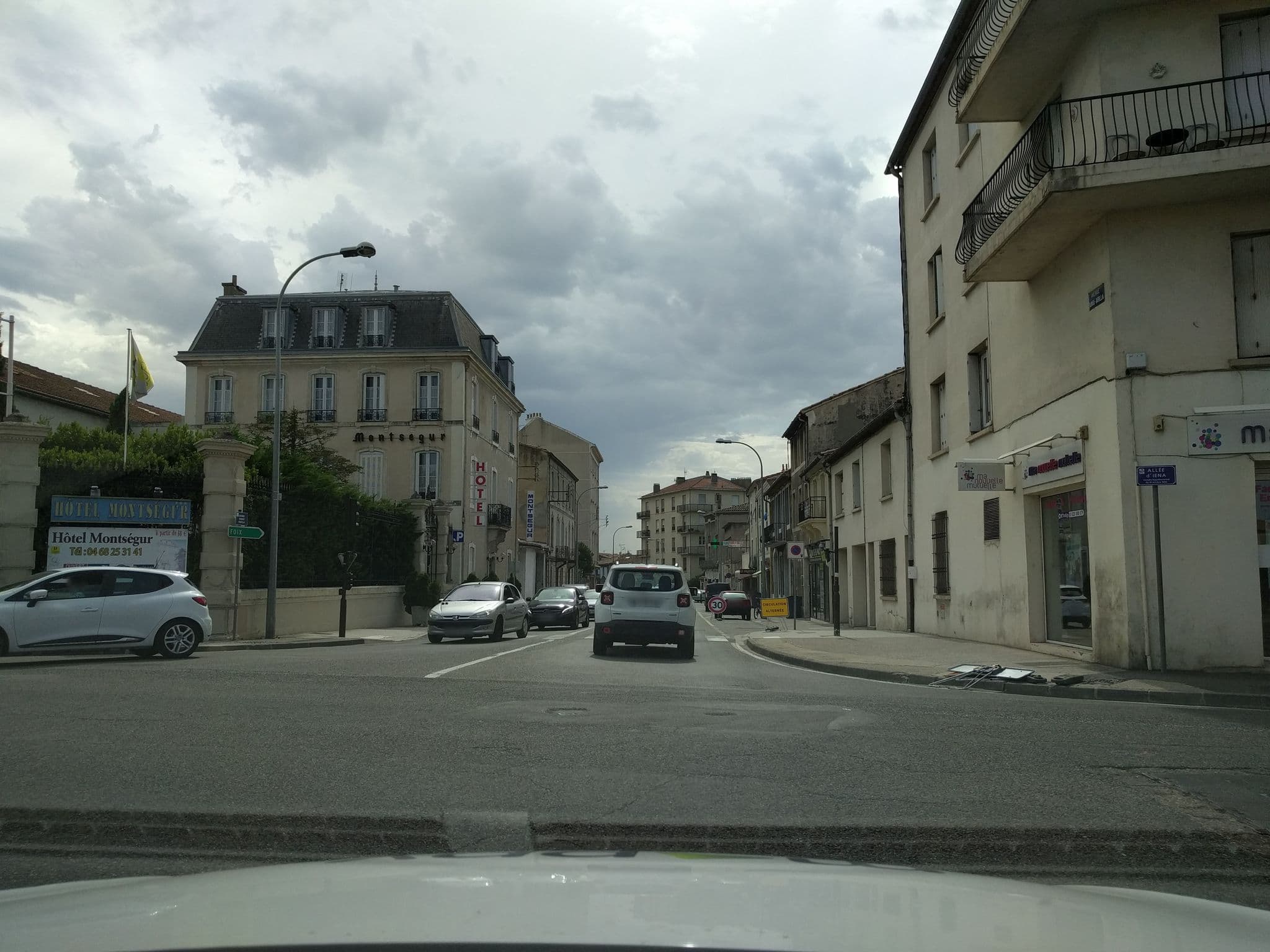 Street view near Hotel Monsegur, Carcassonne — © mappy_sa (CC BY-SA · Mapillary)
