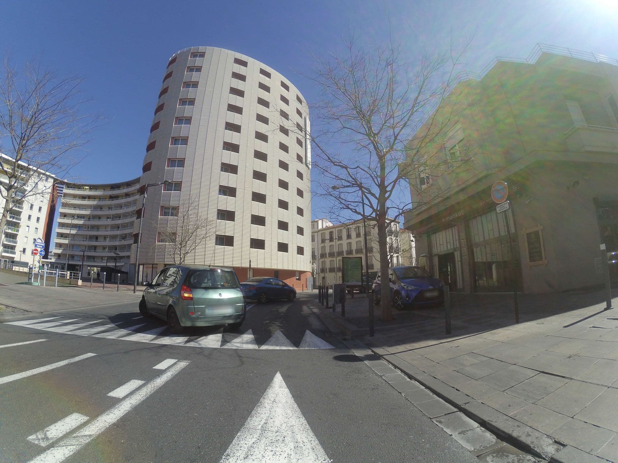 Street view near Hôtel Adagio Access, Perpignan — © ray66 (CC BY-SA · Mapillary)
