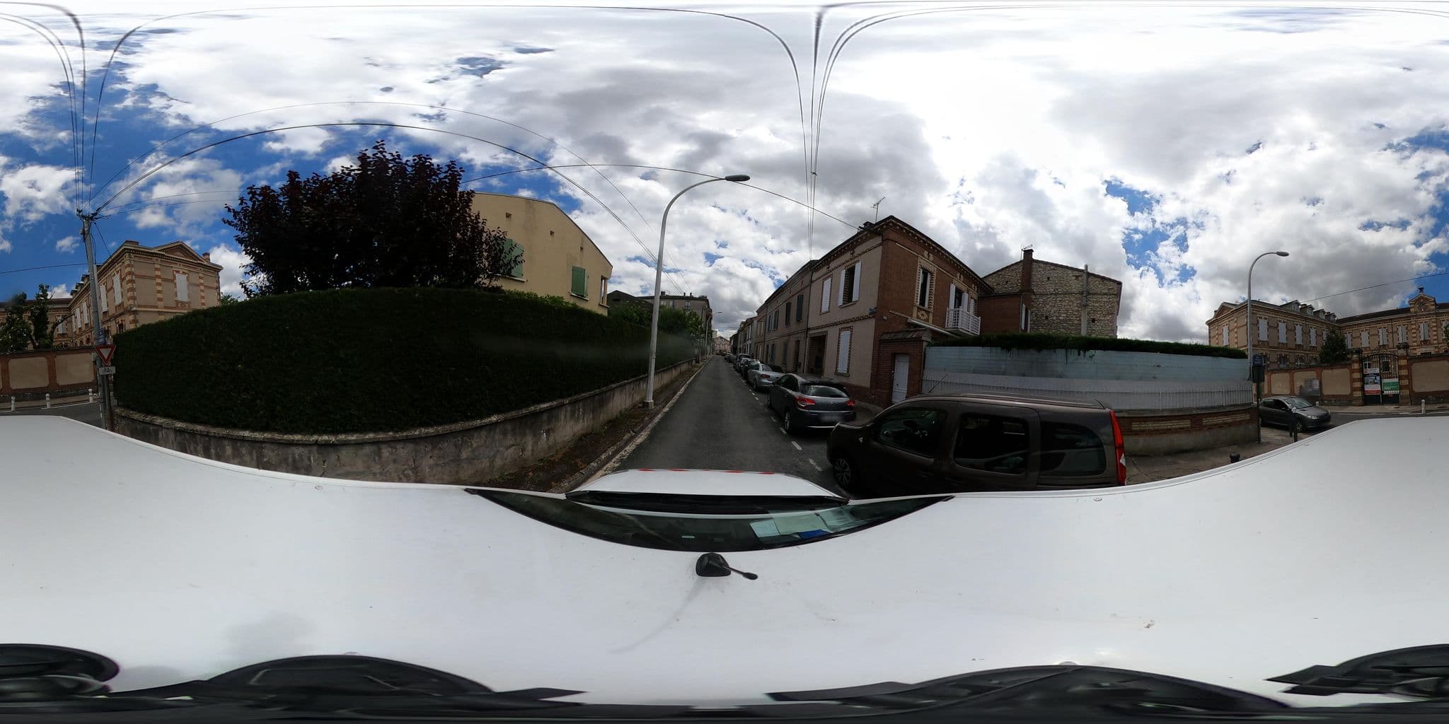 Street view near Villa Bellevue, Albi — © Remyv (CC BY-SA · Mapillary)