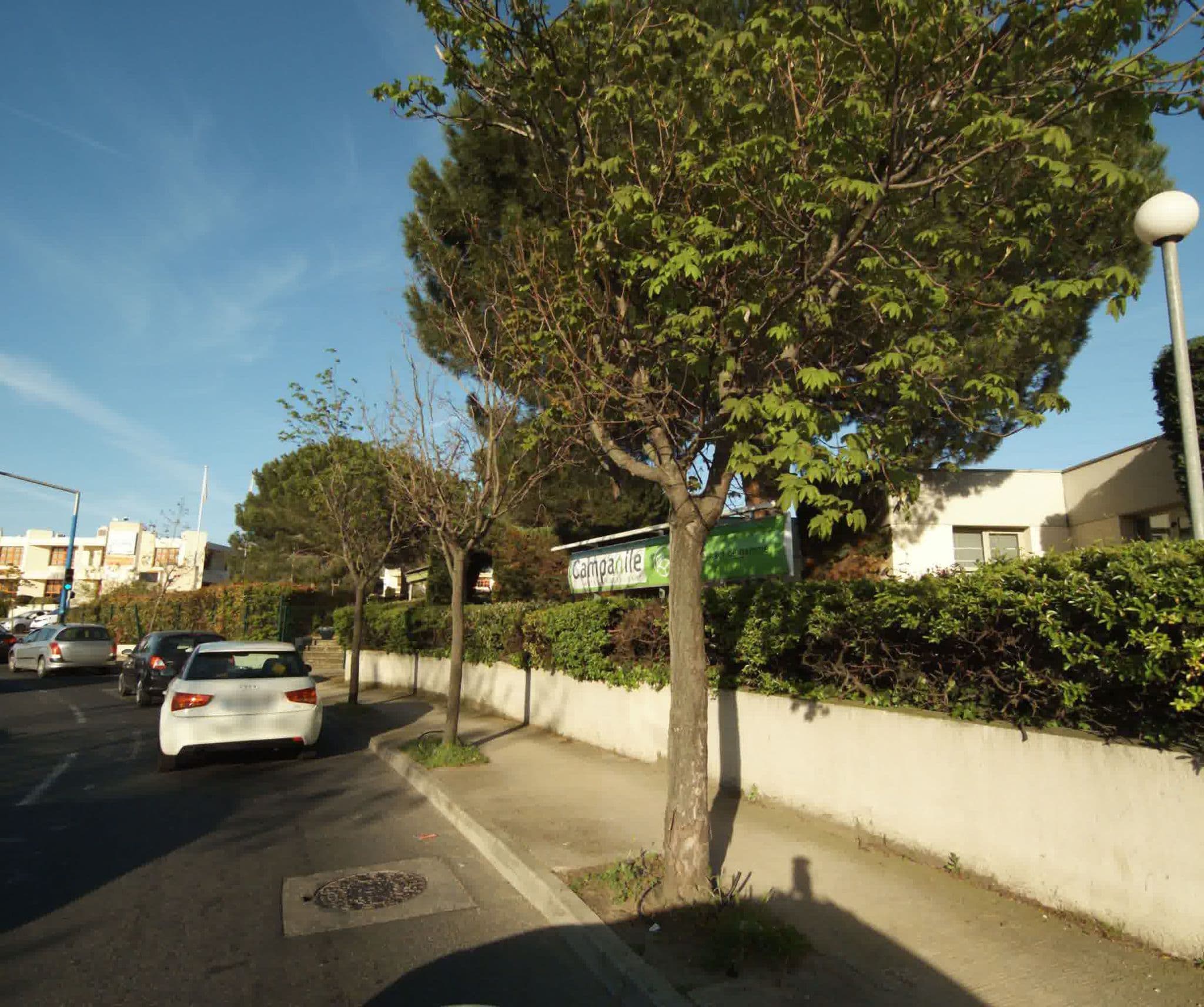 Street view near Hôtel Grill Campanile, Montpellier — © sogefi (CC BY-SA · Mapillary)