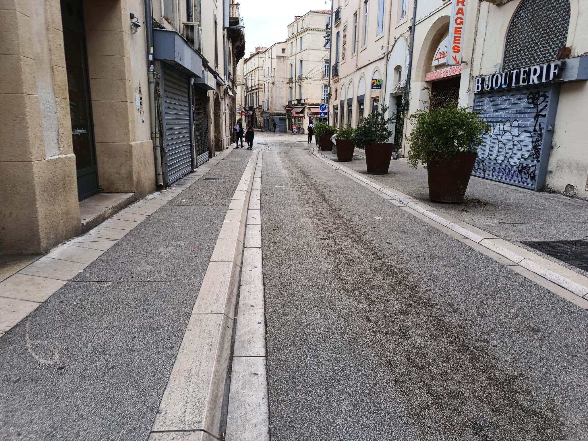 Street view near Tourisme et Voyages Calat Adrien, Montpellier — © spiegelsan (CC BY-SA · Mapillary)