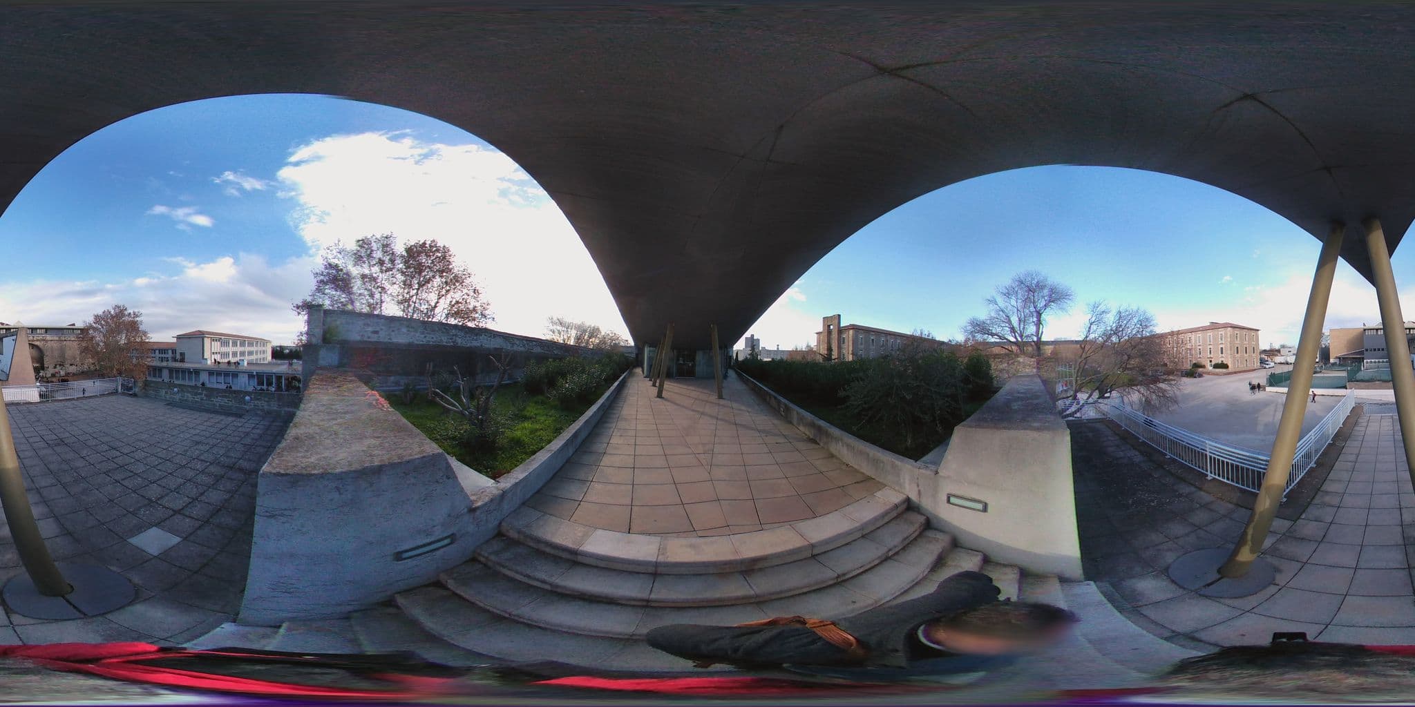Street view near La Citadelle, Montpellier — © zimmy (CC BY-SA · Mapillary)