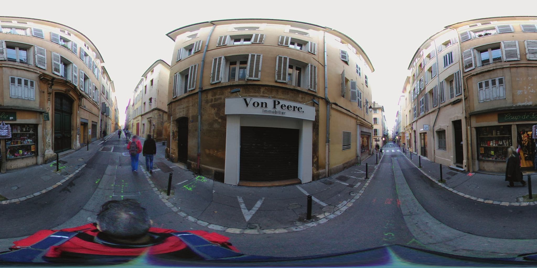Street view near Les Secrets d'Alcove, Aix-en-Provence — © zimmy (CC BY-SA · Mapillary)