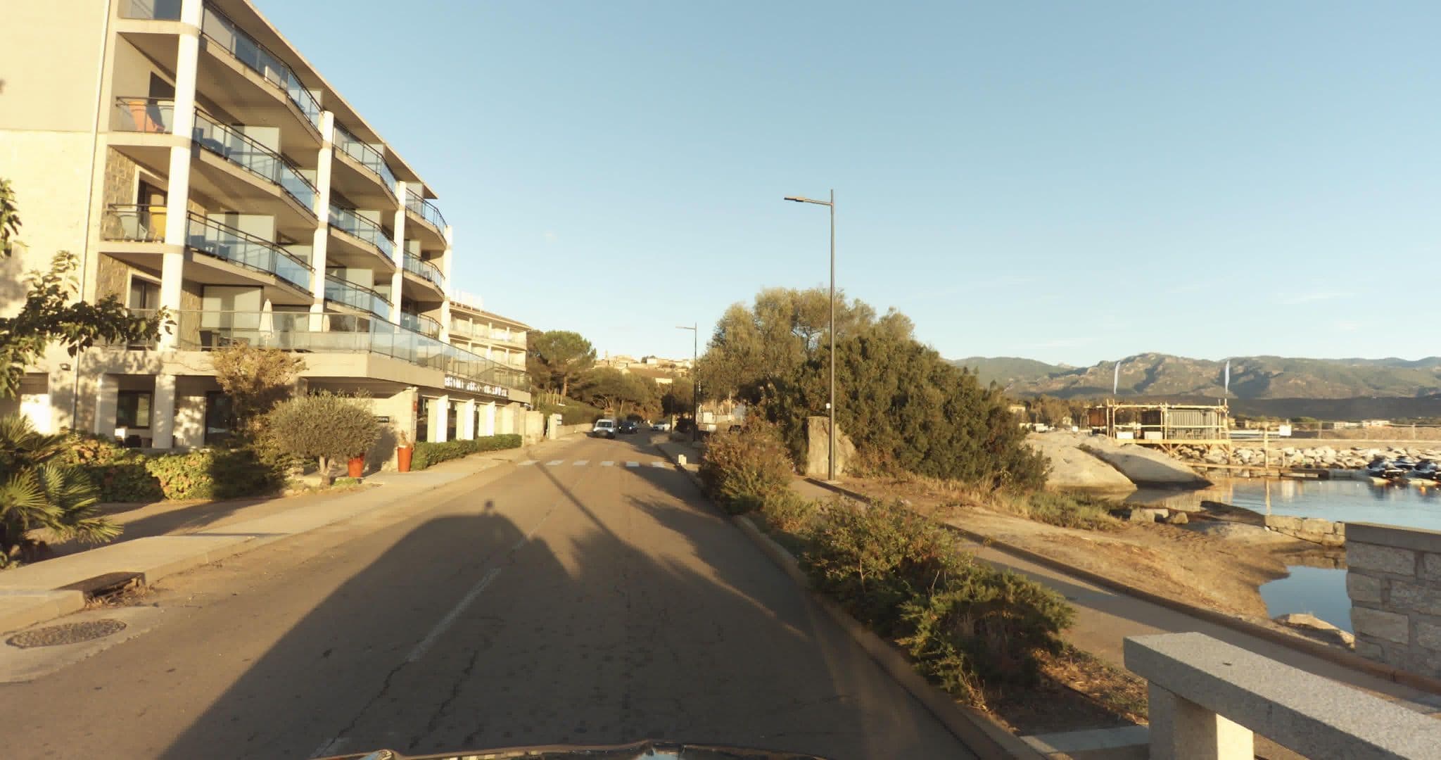 Street view near Hotel Les Roches Blanches, Porto-Vecchio — © sogefi (CC BY-SA · Mapillary)