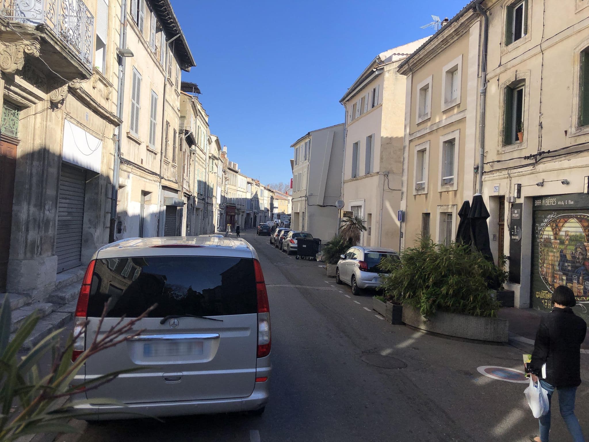 Street view near Welkeys, Avignon — © zimmy (CC BY-SA · Mapillary)