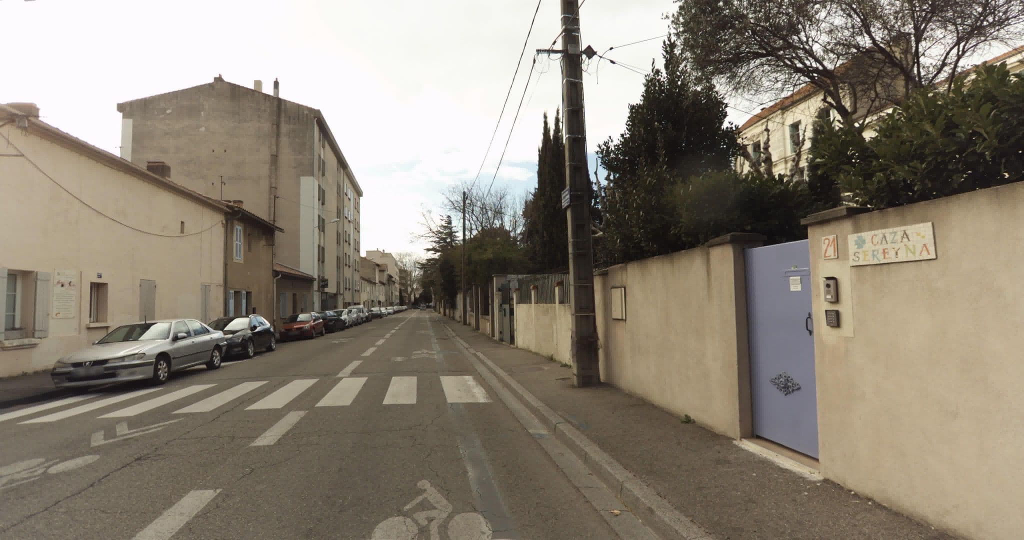 Street view near B&B Caza Sereyna, Avignon — © sogefi (CC BY-SA · Mapillary)