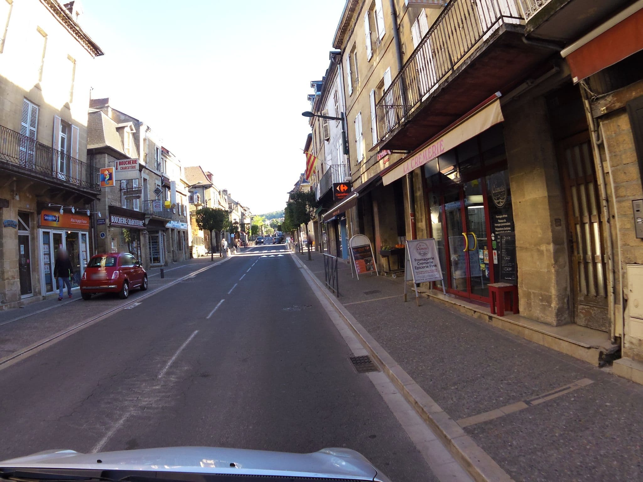 Street view near Au Soleil Couchant, Sarlat-la-Canéda — © zors1843 (CC BY-SA · Mapillary)
