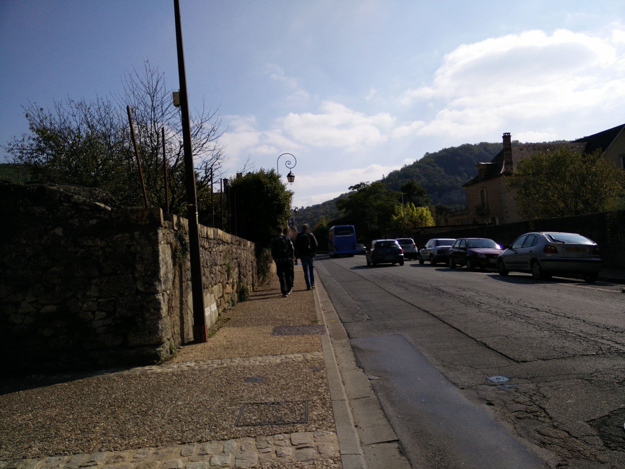 Street view near Hotel De france Les Eyzies, Le Bugue — © volucris (CC BY-SA · Mapillary)