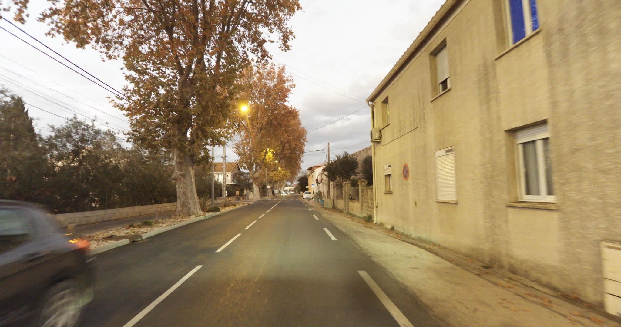 Street view near Médiéval, Aigues-Mortes — © sogefi (CC BY-SA · Mapillary)