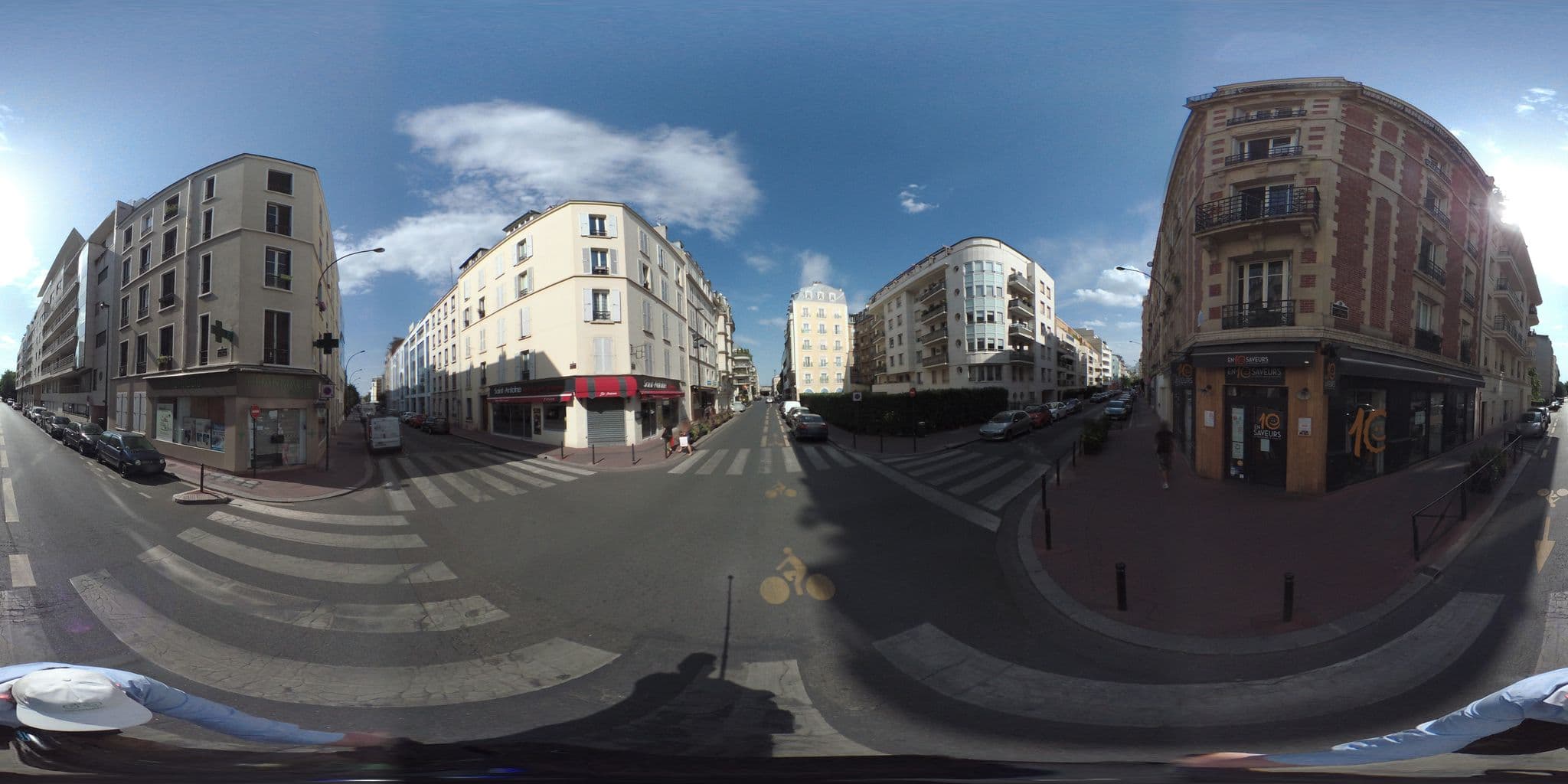 Street view near Nemea Appart'Hotel Levallois, Levallois-Perret — © geovelo (CC BY-SA · Mapillary)