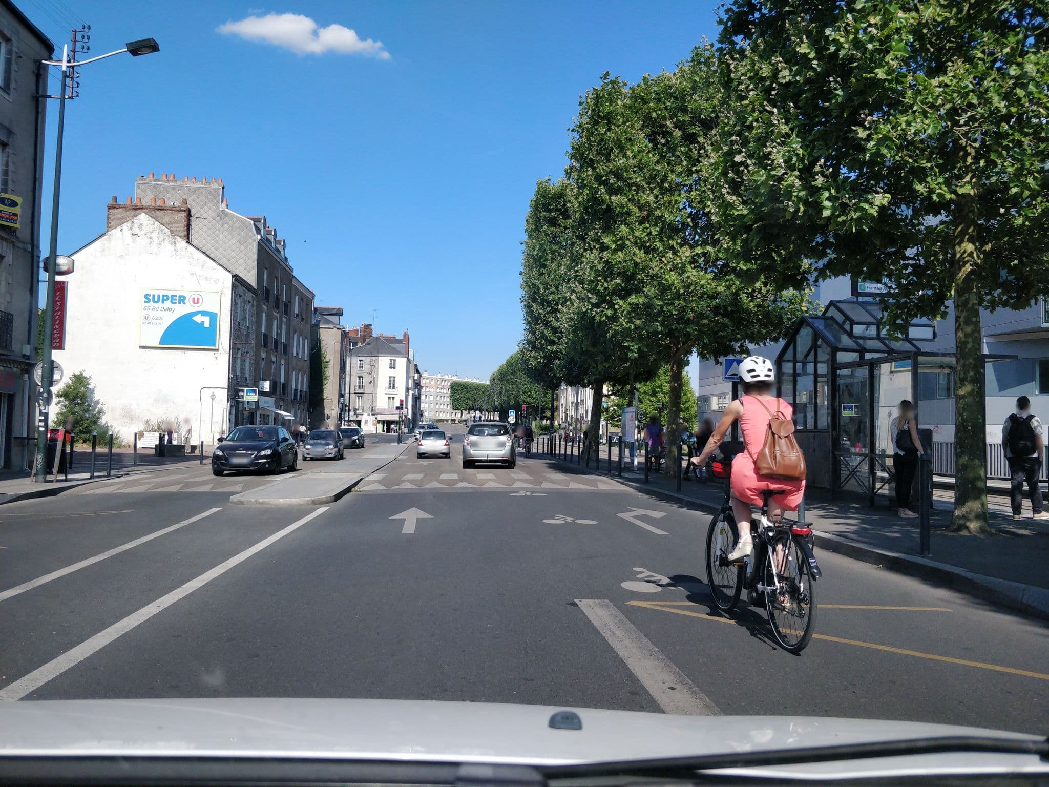 Street view near Résidence Orfea Nantes, Nantes — © mgageo (CC BY-SA · Mapillary)