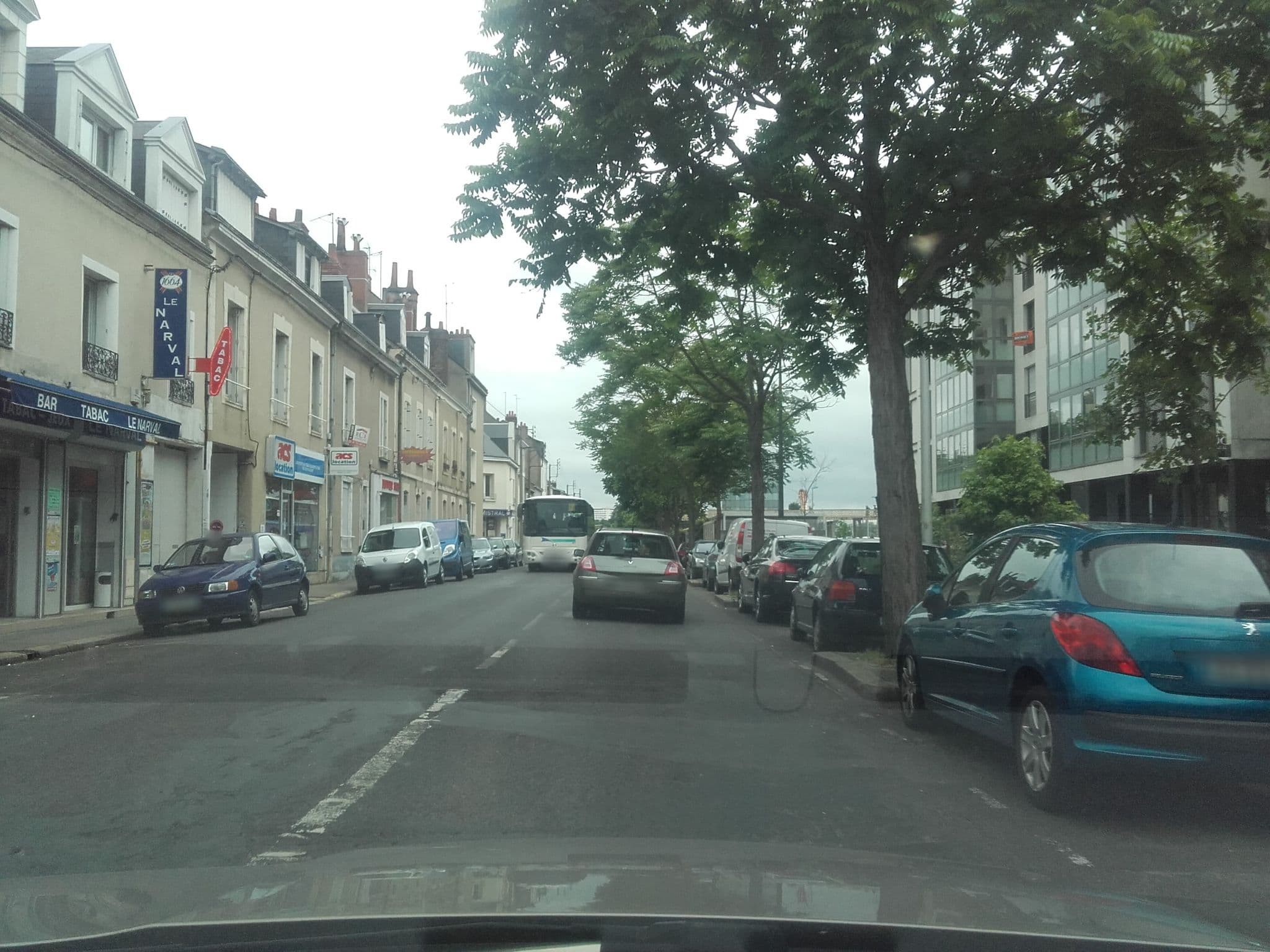 Street view near City Résidence, Tours — © cyrille37 (CC BY-SA · Mapillary)