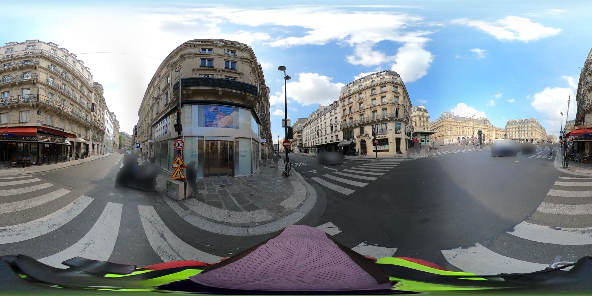 Street view near Charing Cross, Paris 08 Élysée
