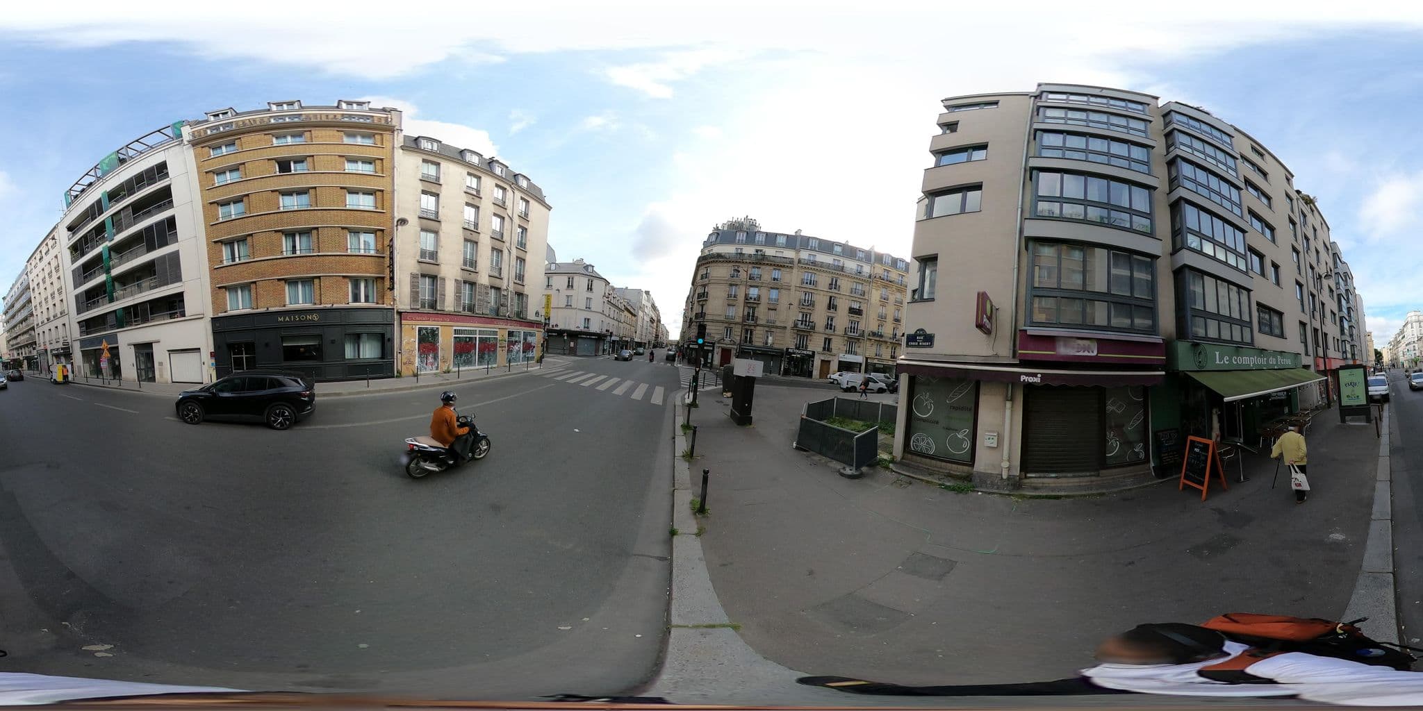 Street view near Best Western Eiffel Cambronne, Paris 15 Vaugirard — © Harsake (CC BY-SA · Mapillary)