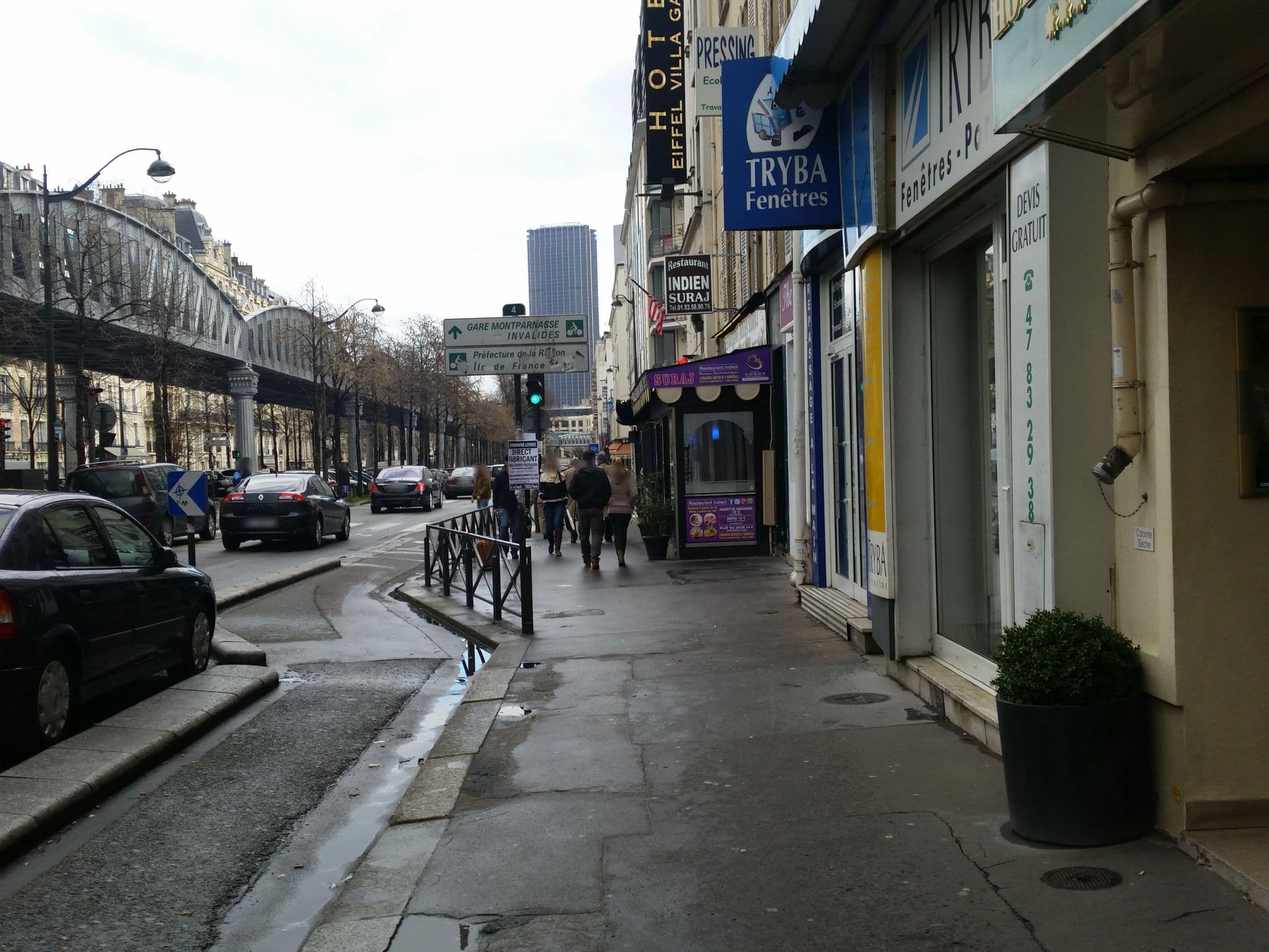 Street view near Hotel Baldi Paris, Paris 15 Vaugirard — © jopparn (CC BY-SA · Mapillary)