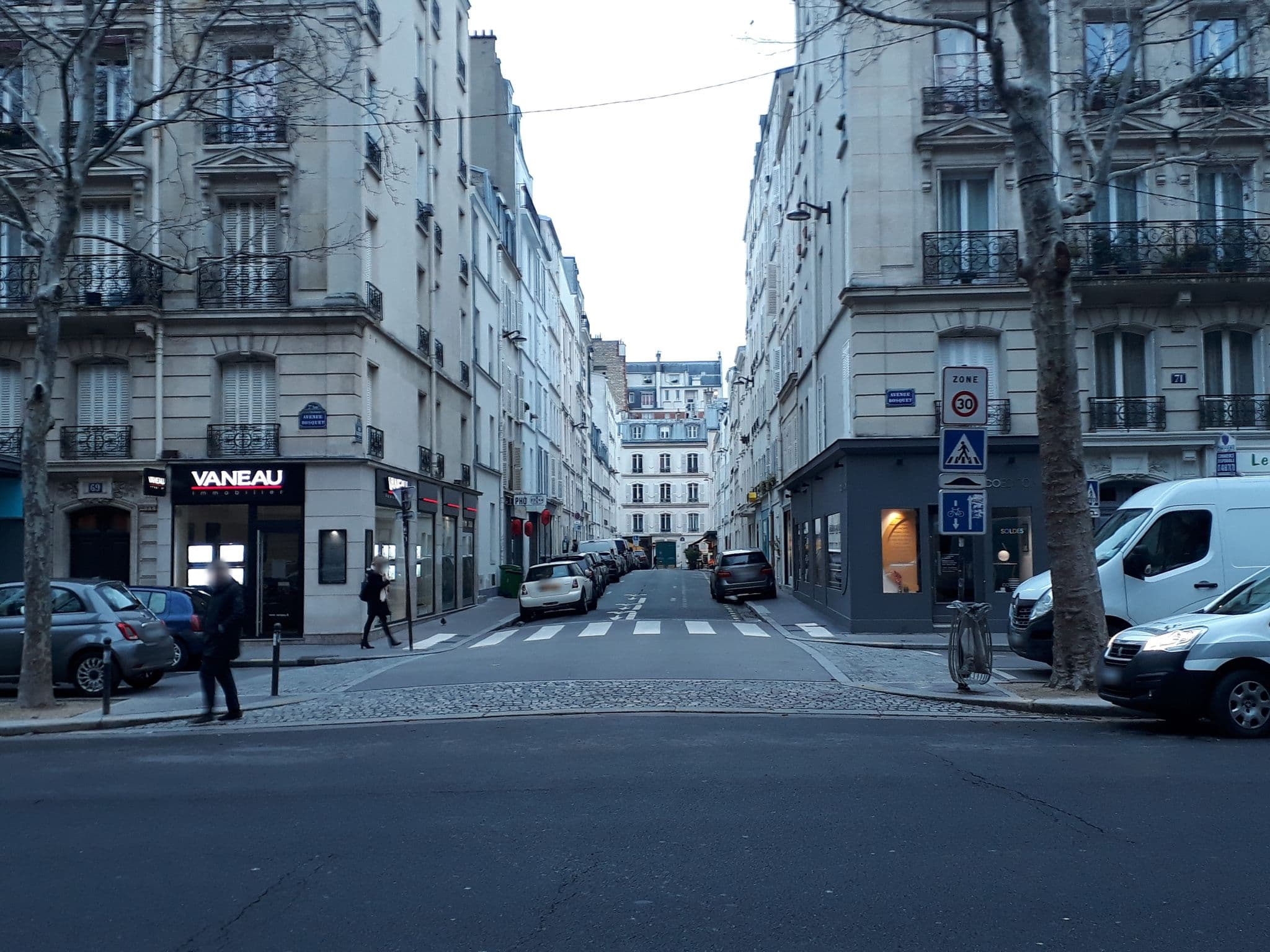 Street view near Beatrice et Emmanuel Meublé Eiffel, Paris 07 Palais-Bourbon — © laurentlouf (CC BY-SA · Mapillary)
