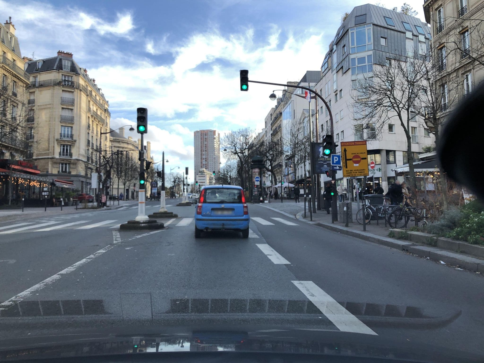 Street view near Les Cardinaux, Paris 13 Gobelins — © jerome92370 (CC BY-SA · Mapillary)