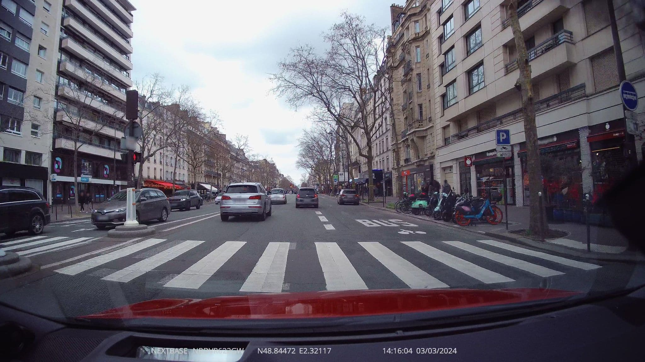 Street view near Best Western Hotel Le Montparnasse, Paris 06 Luxembourg — © aerandir14 (CC BY-SA · Mapillary)