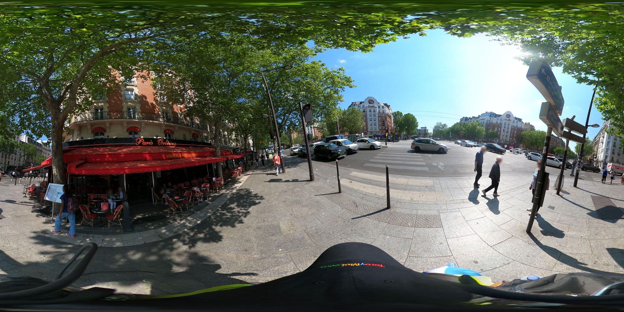 Street view near Idéal Hotel Design, Paris 14 Observatoire — © noemiereichardt (CC BY-SA · Mapillary)