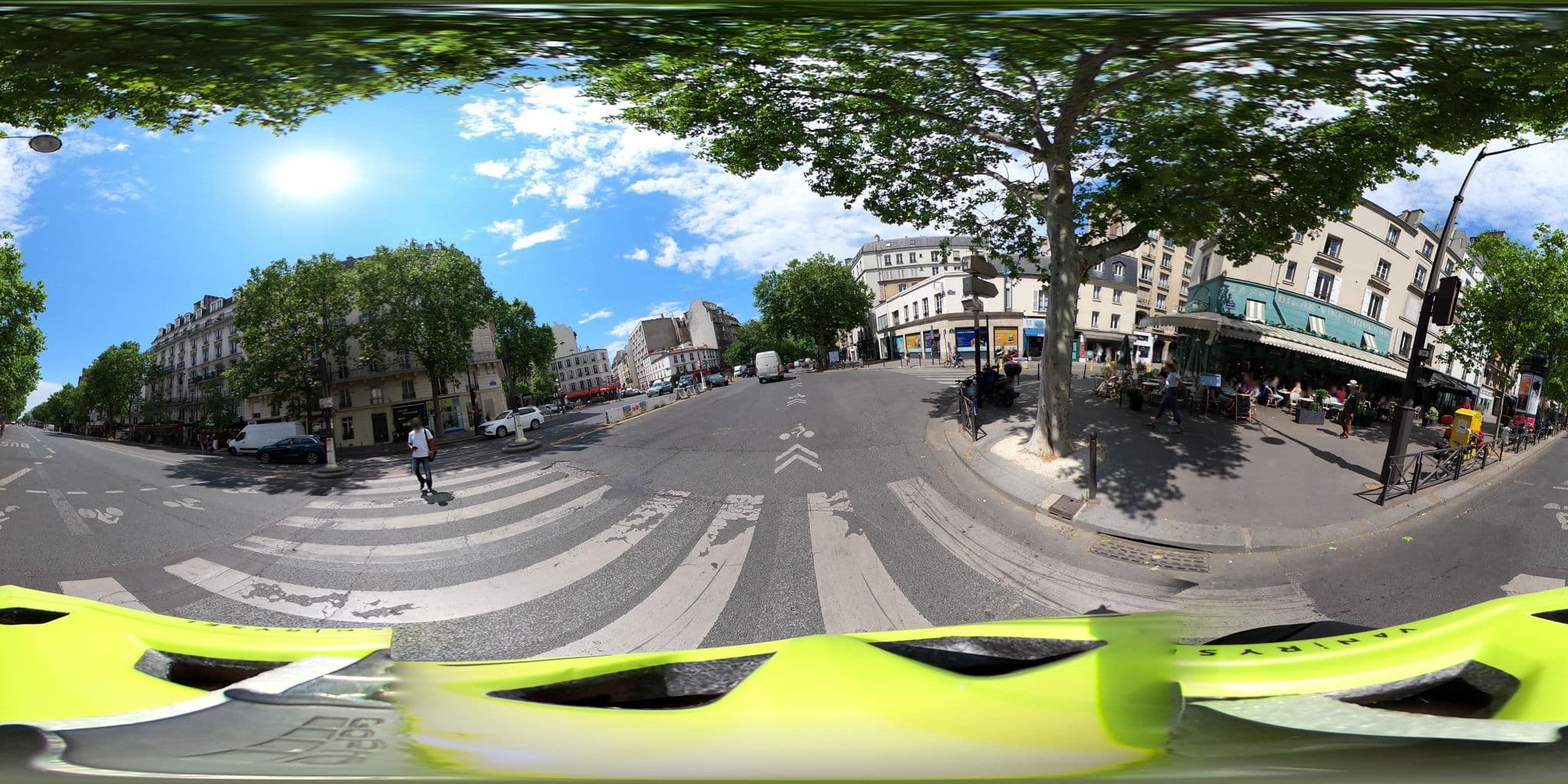 Street view near Hotel De Nantes, Paris 06 Luxembourg — © Stefdegreef (CC BY-SA · Mapillary)