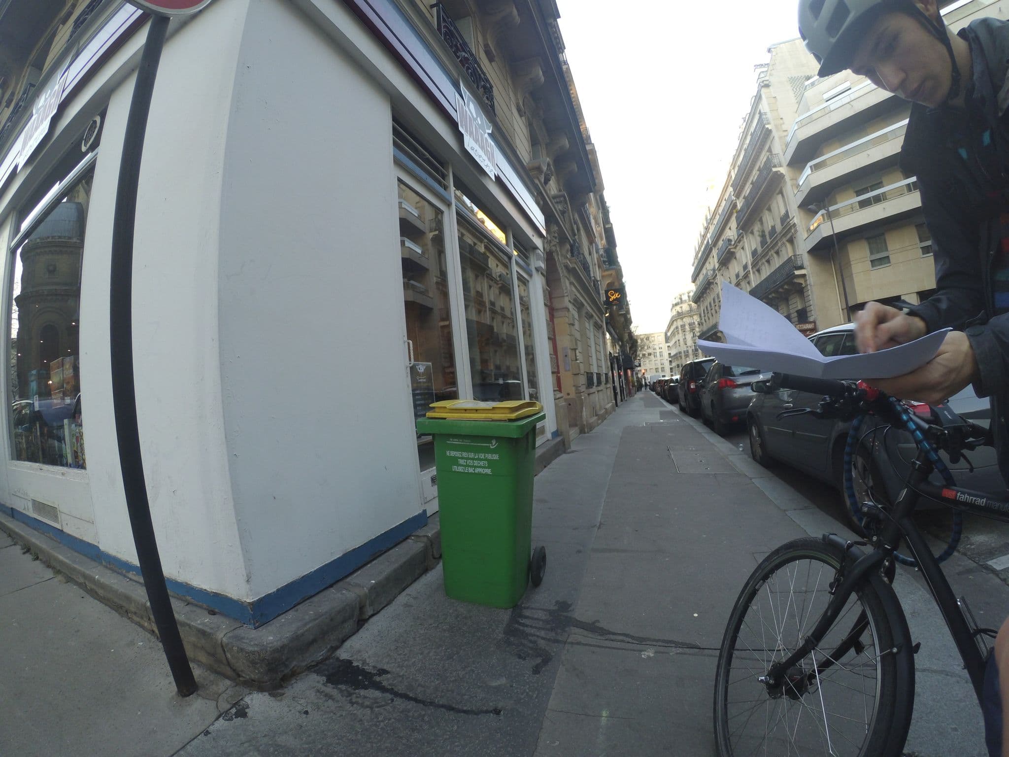 Street view near Le Six Hotel, Paris 06 Luxembourg — © phyks (CC BY-SA · Mapillary)
