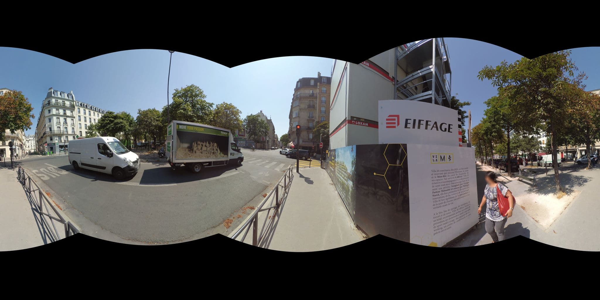 Street view near Hotel M Madrigal, Paris 15 Vaugirard — © stephanep (CC BY-SA · Mapillary)
