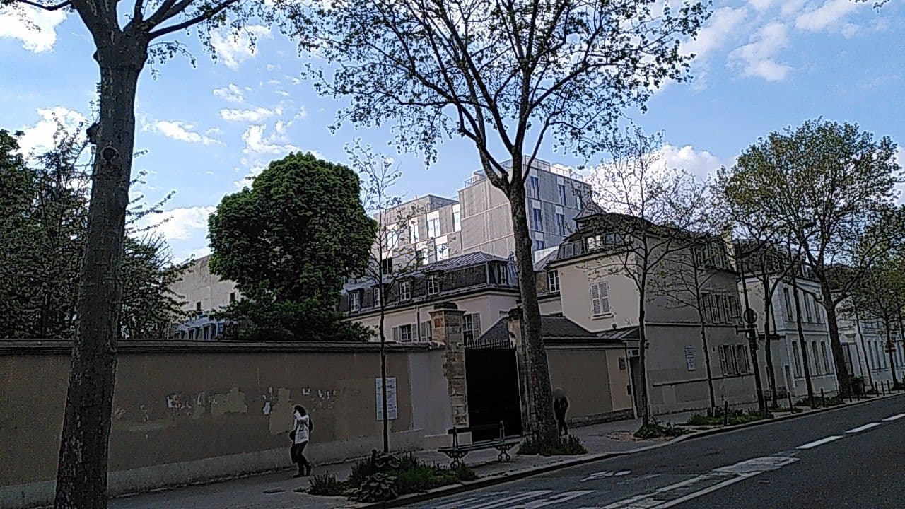 Street view near Auberge Adveniat, Paris 14 Observatoire — © britze (CC BY-SA · Mapillary)
