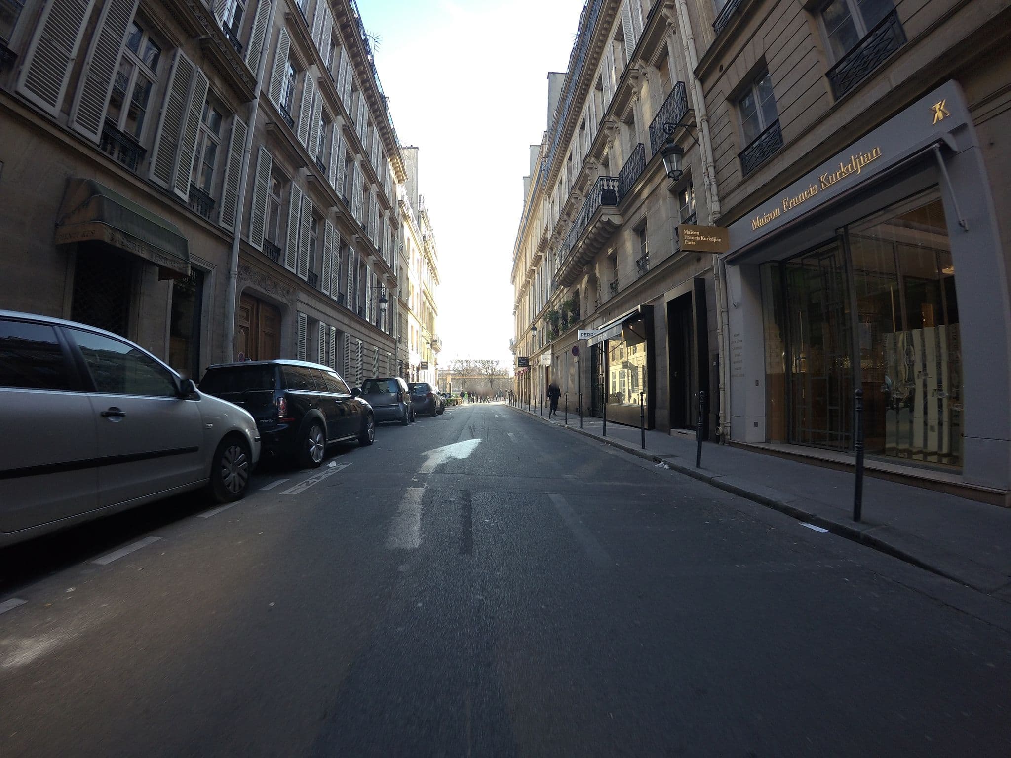 Street view near Hôtel Duminy Vendome, Paris 02 Bourse — © laurentlouf (CC BY-SA · Mapillary)