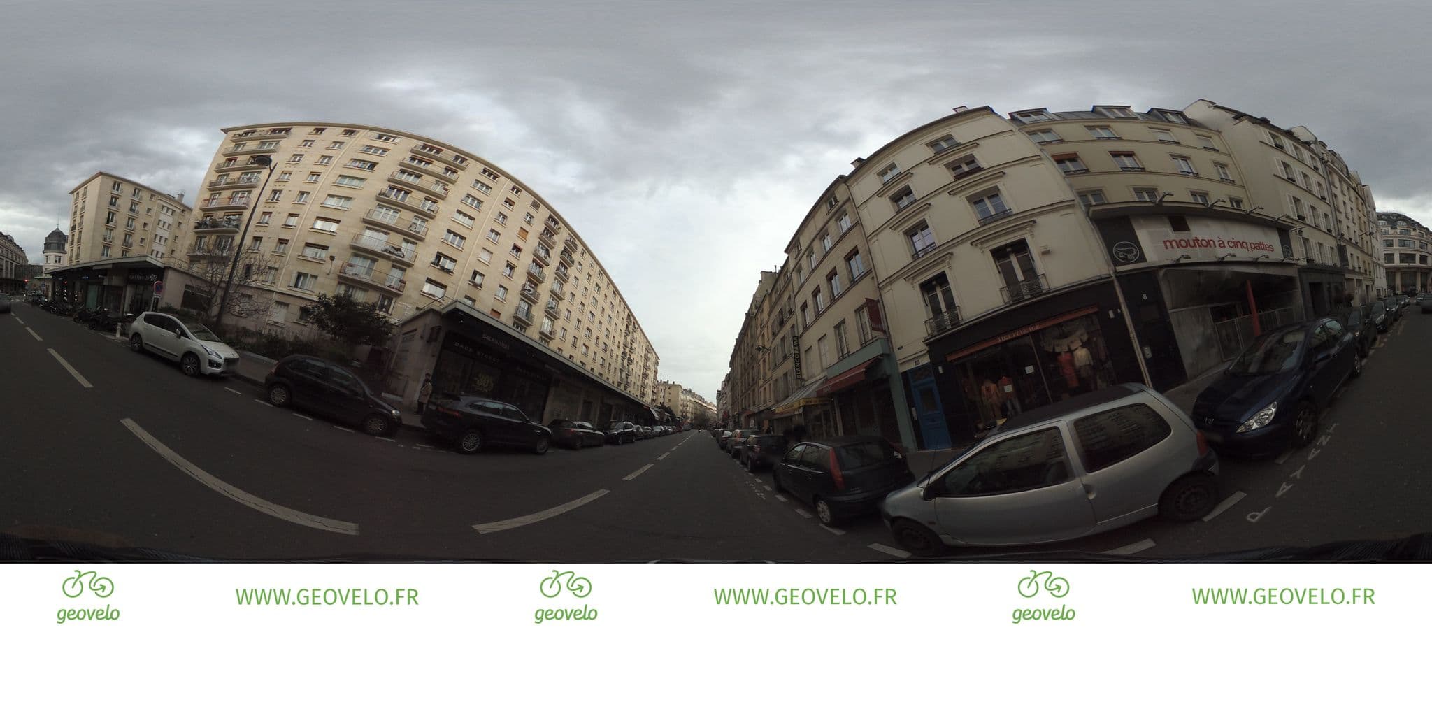 Street view near Placide Saint-Germain des Prés, Paris 06 Luxembourg — © simon_geovelo (CC BY-SA · Mapillary)