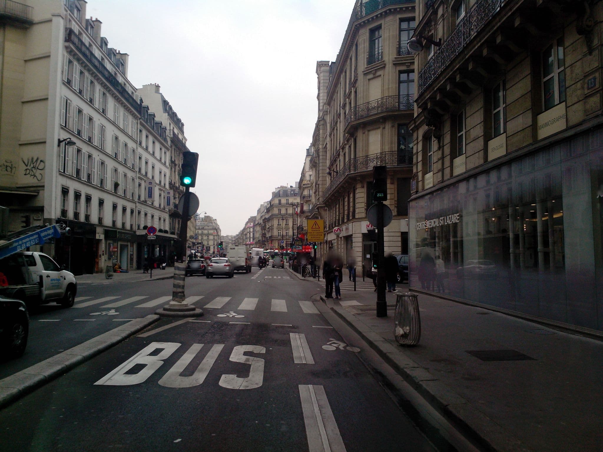 Street view near Hôtel Pavillon Saint-Augustin, Paris 08 Élysée — © dhuyp (CC BY-SA · Mapillary)