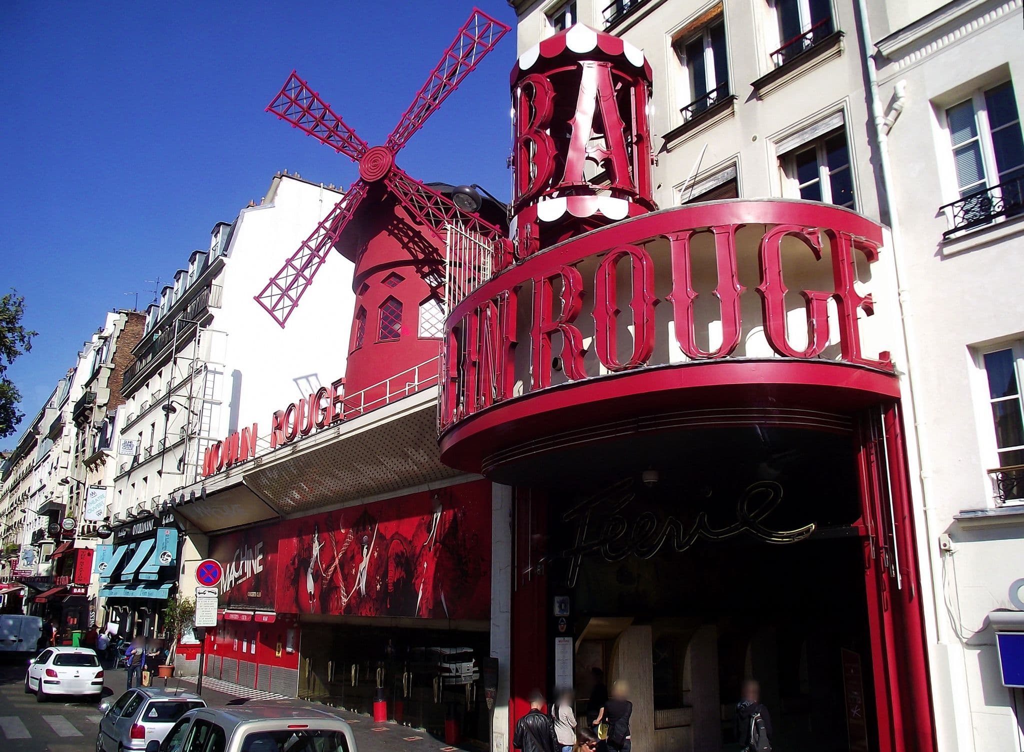 Street view near Moulin Rouge Backstage, Paris 17 Batignolles-Monceau — © akovt (CC BY-SA · Mapillary)