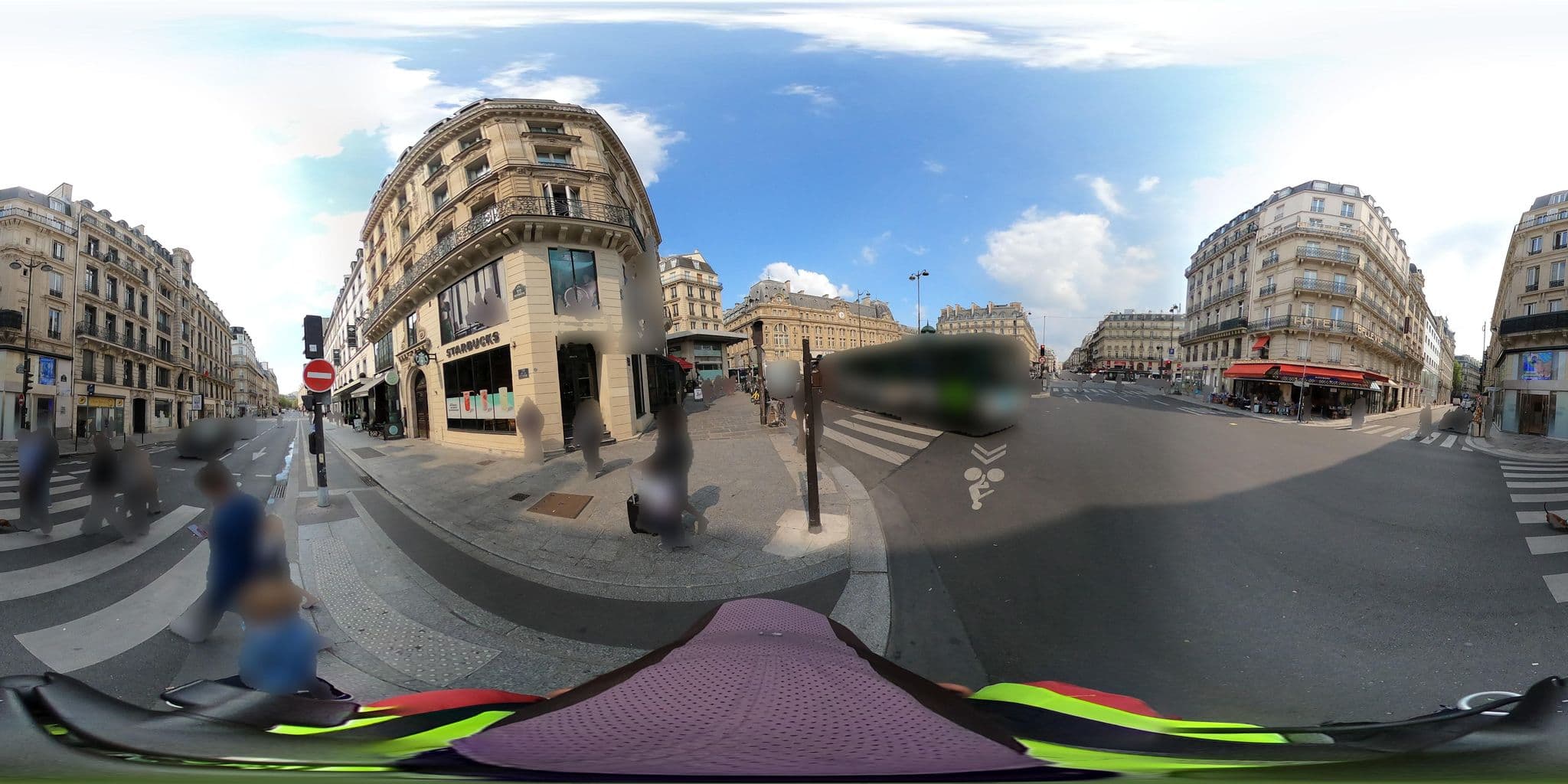 Street view near Hôtel Bellevue, Paris 08 Élysée — © cartocite (CC BY-SA · Mapillary)