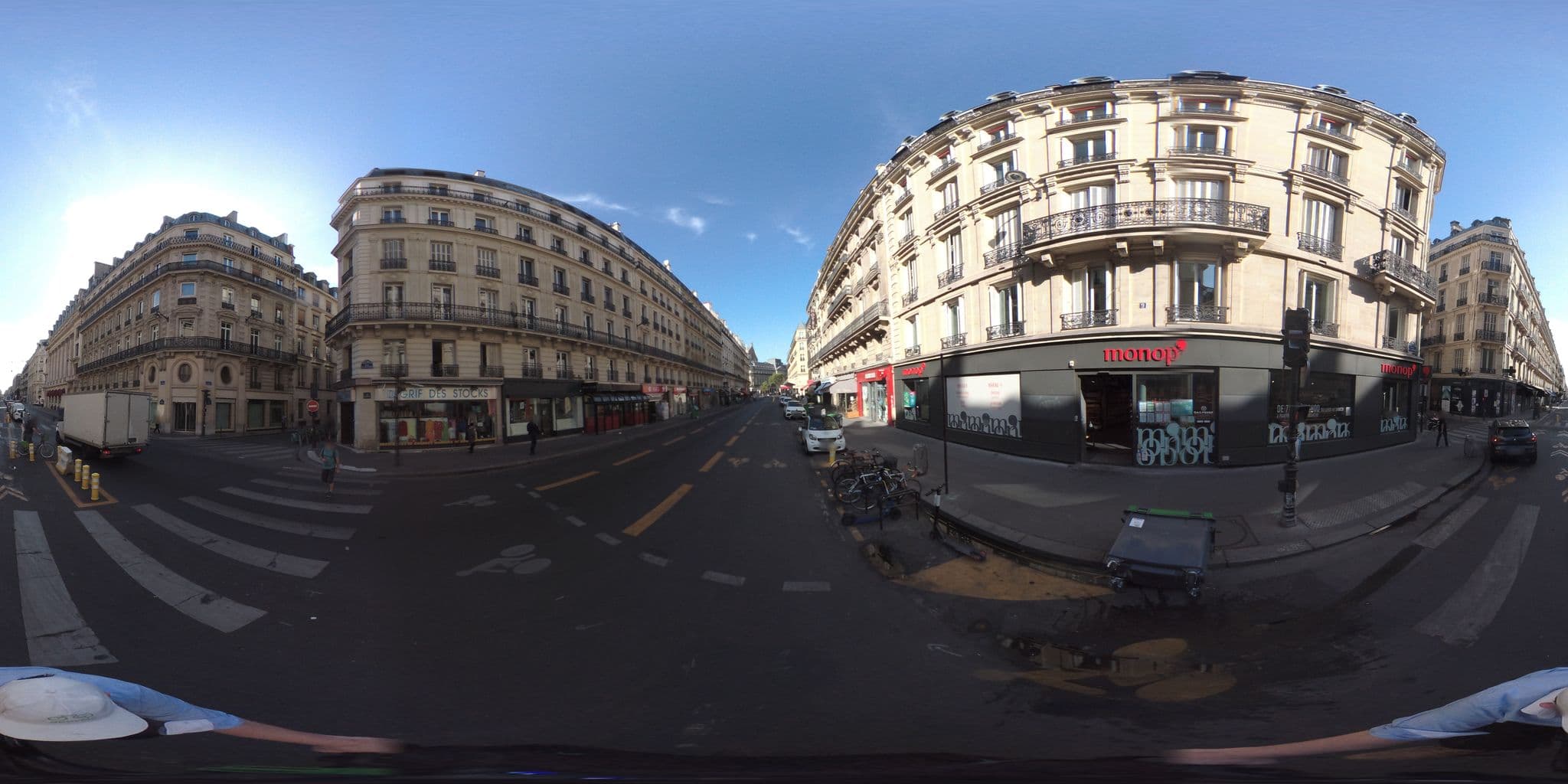 Street view near Haussmann View Paris, Paris 09 Opéra — © geovelo (CC BY-SA · Mapillary)