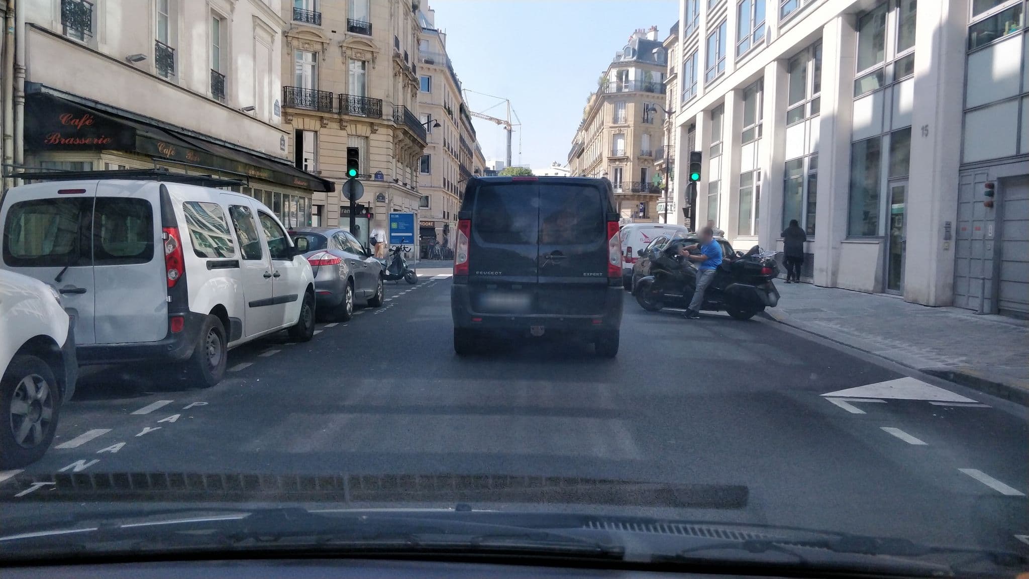 Street view near Hôtel Wilson Opéra, Paris 08 Élysée — © svr123456789 (CC BY-SA · Mapillary)