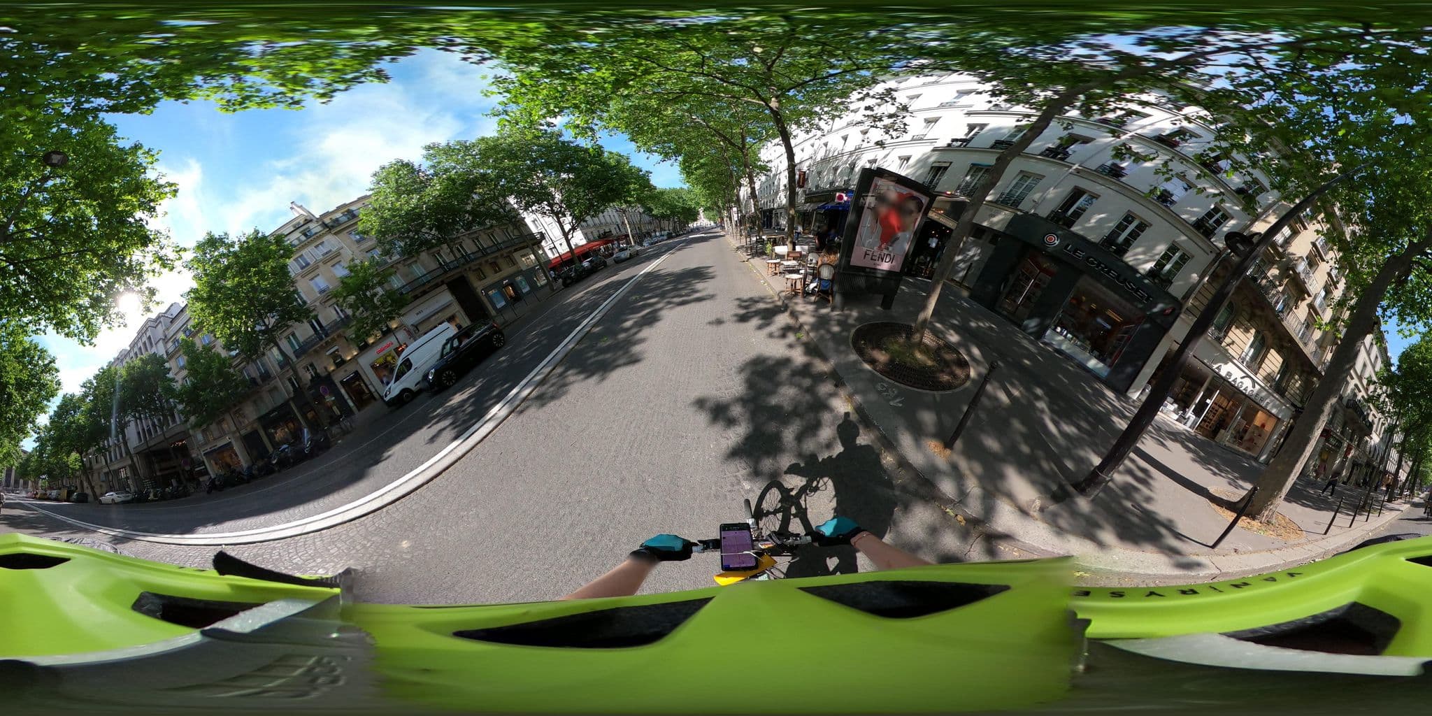 Street view near Best Western Folkestone Opéra, Paris 08 Élysée — © Stefdegreef (CC BY-SA · Mapillary)