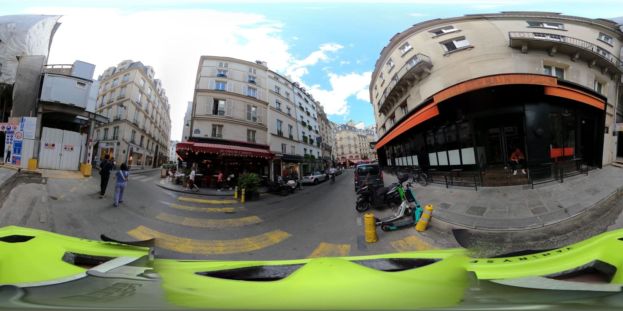 Street view near Waytostay, Paris 06 Luxembourg — © Stefdegreef (CC BY-SA · Mapillary)