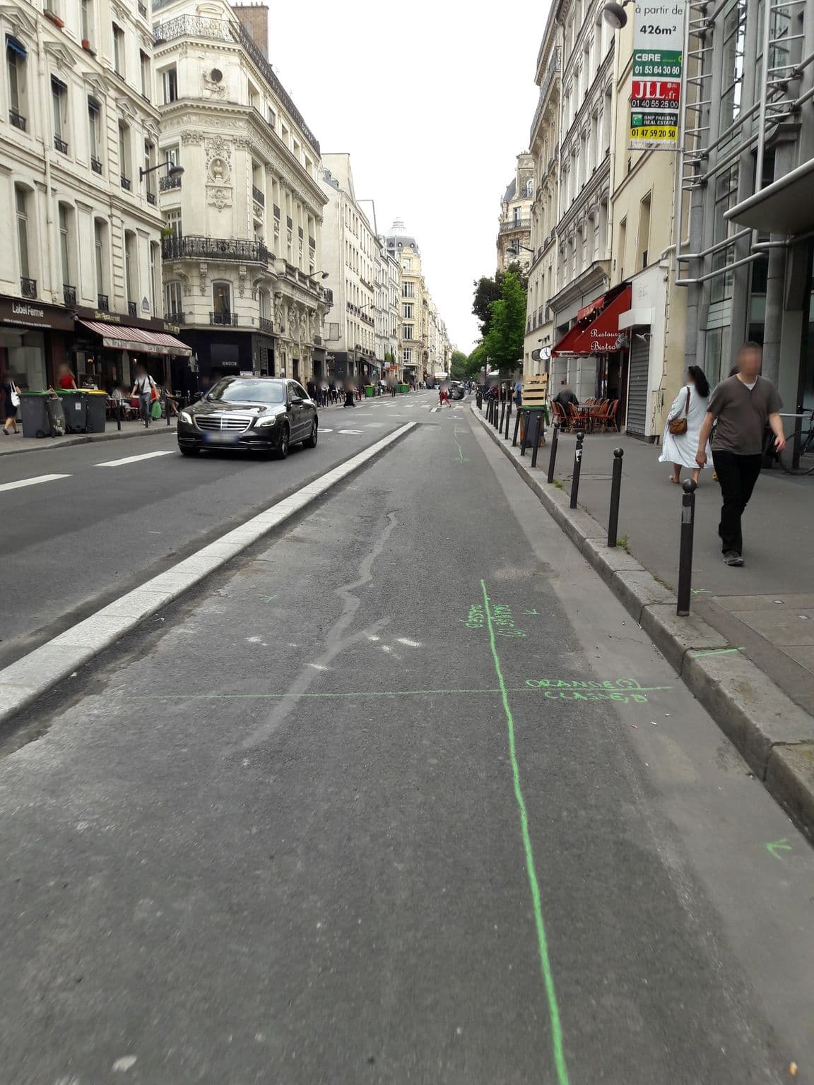 Street view near Hotel Cyrnos, Paris 09 Opéra — © florimondable (CC BY-SA · Mapillary)