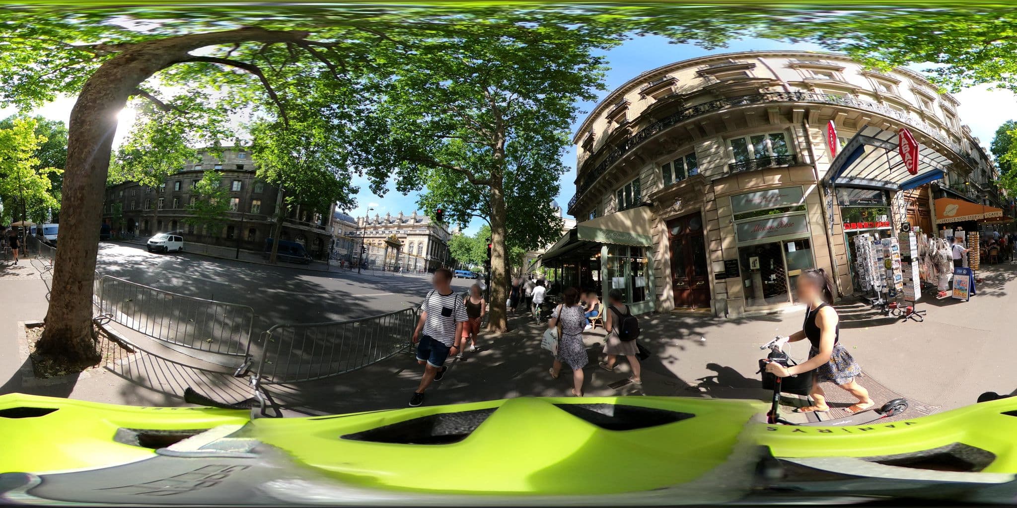 Street view near Alcôve & Agapes Bed and Breakfast in Paris, Paris — © Stefdegreef (CC BY-SA · Mapillary)