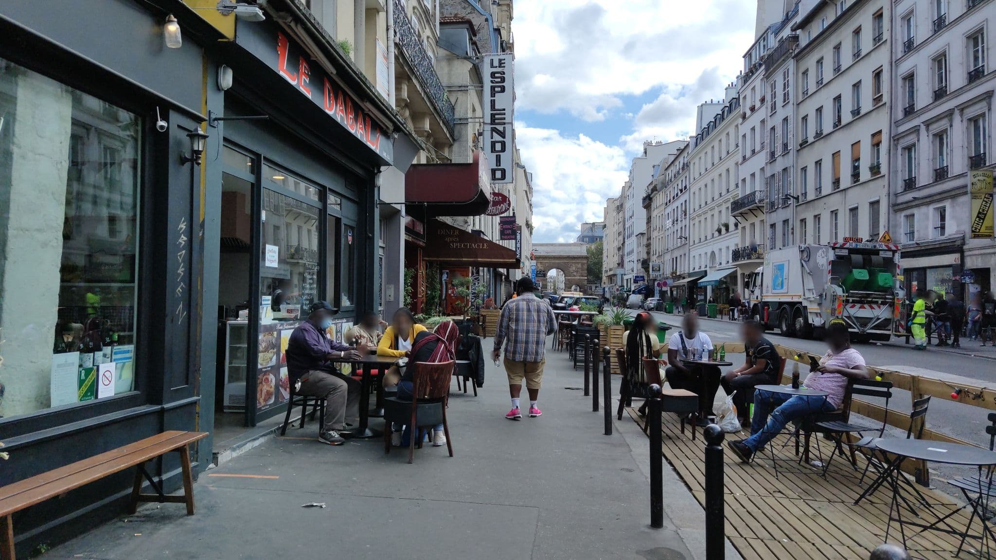 Street view near Beautiful Triplex in the center of Paris, Paris 10 Entrepôt — © mrey (CC BY-SA · Mapillary)