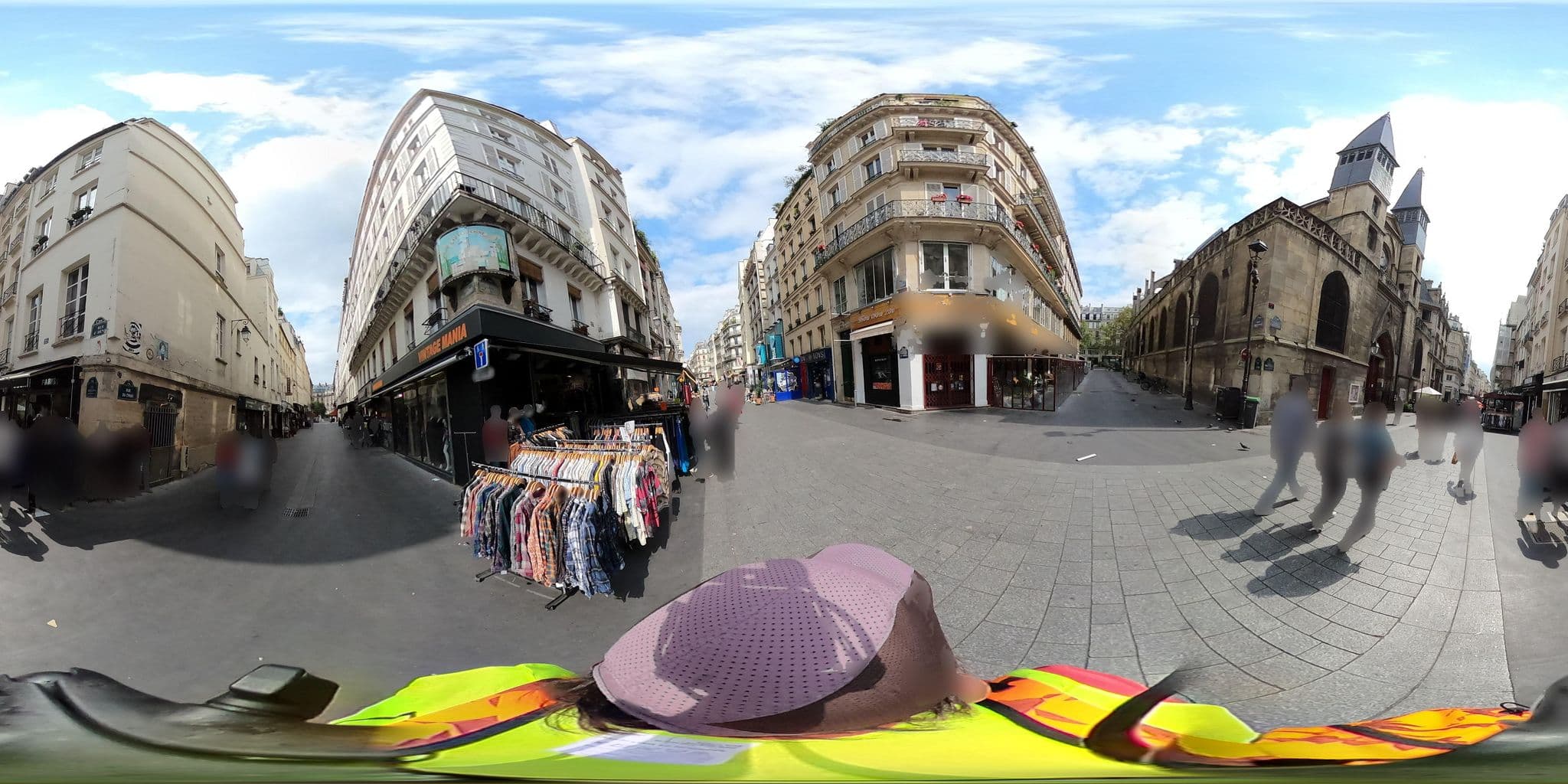 Street view near Hotel Du Cygne, Paris 04 Hôtel-de-Ville — © cartocite (CC BY-SA · Mapillary)