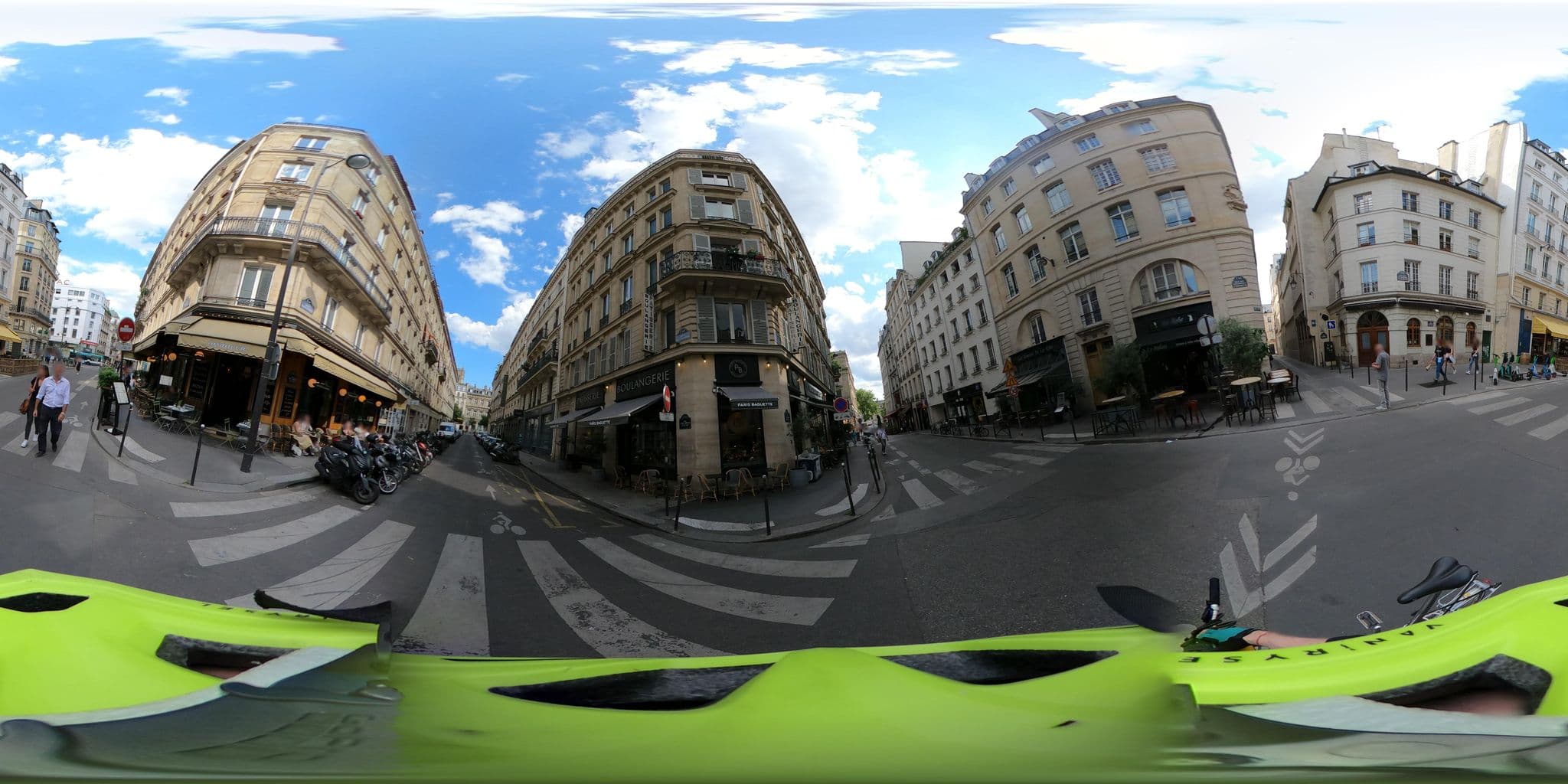 Street view near Hôtel Louvre Rivoli, Paris 04 Hôtel-de-Ville — © Stefdegreef (CC BY-SA · Mapillary)