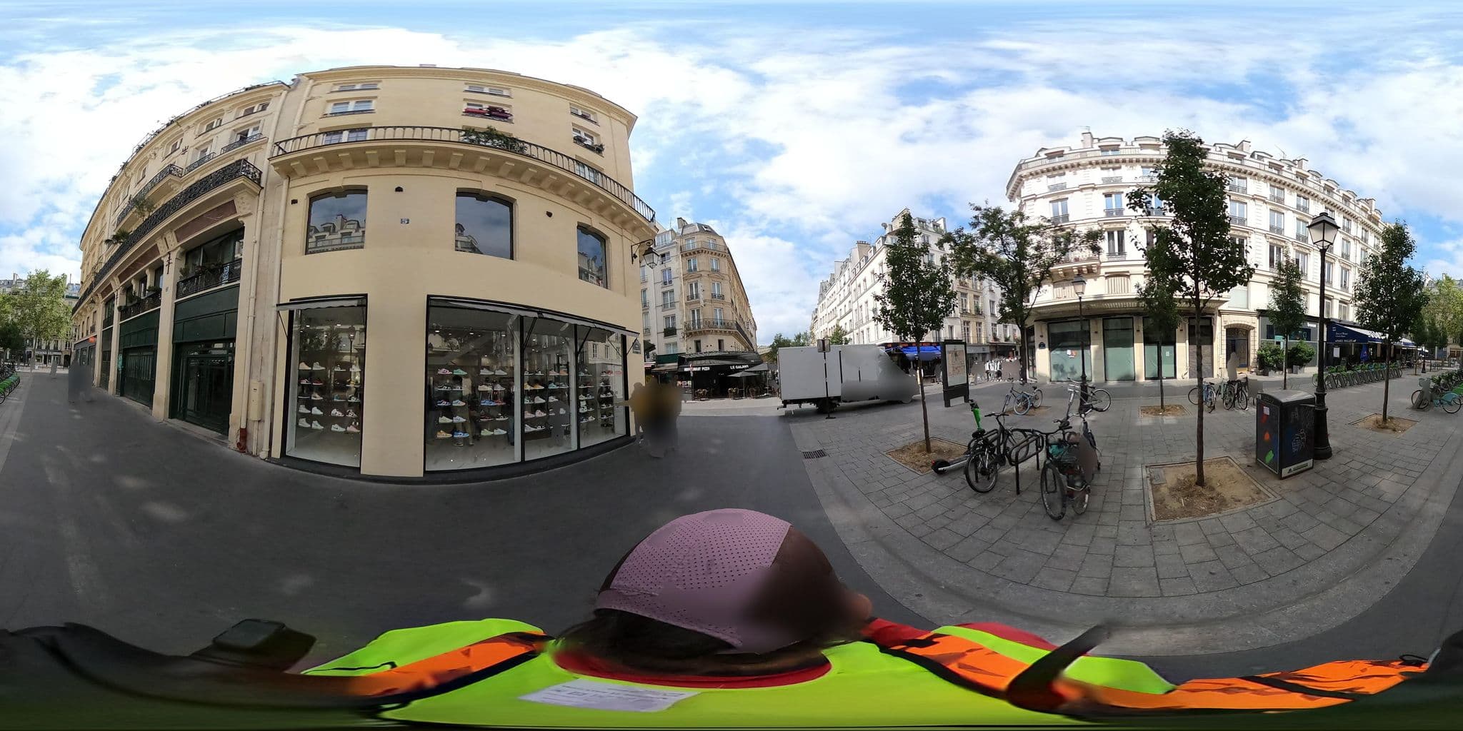 Street view near Hotel Agora, Paris 04 Hôtel-de-Ville — © cartocite (CC BY-SA · Mapillary)
