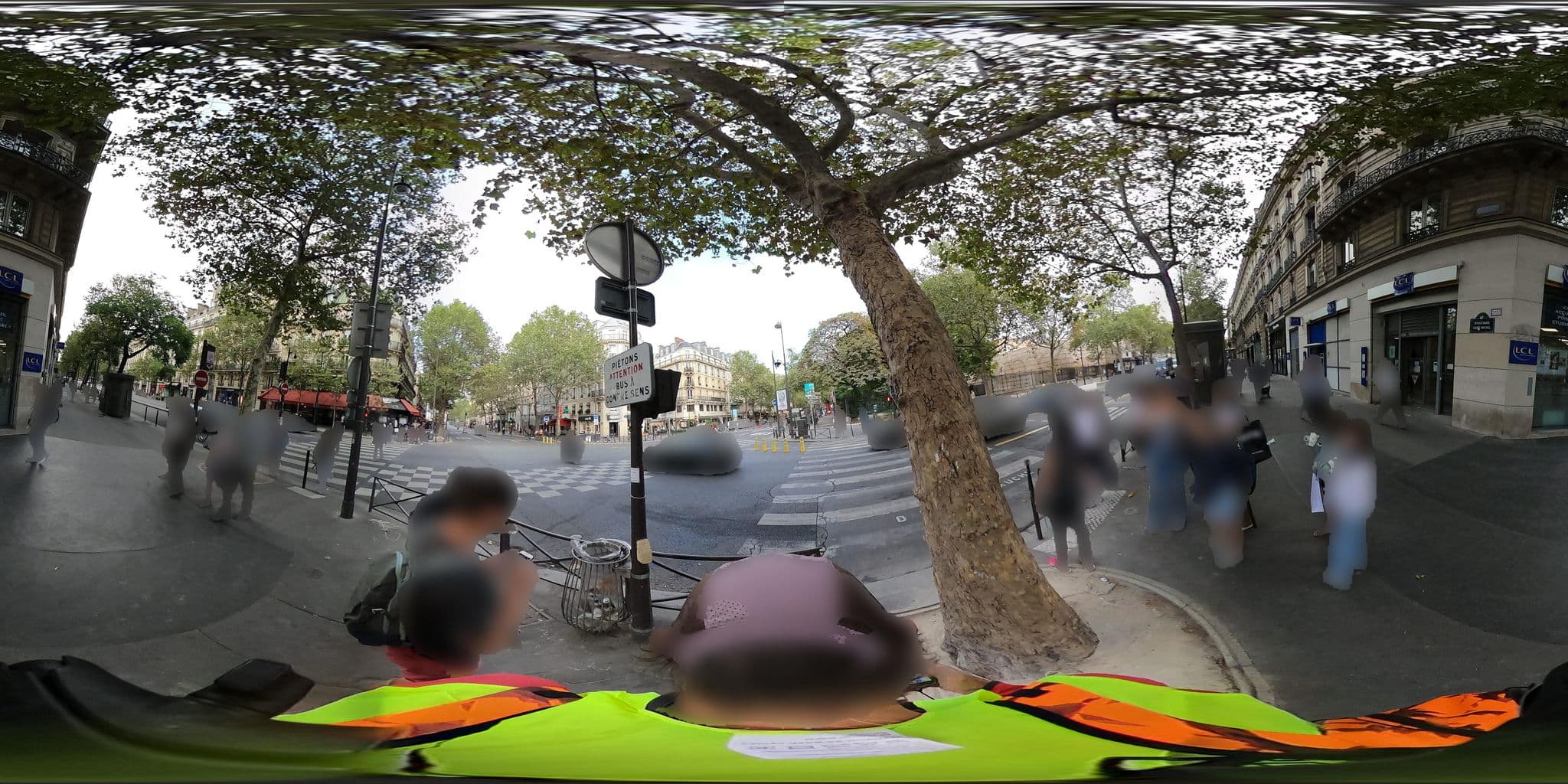 Street view near Dacia Luxemburg Hotel Paris, Paris — © cartocite (CC BY-SA · Mapillary)