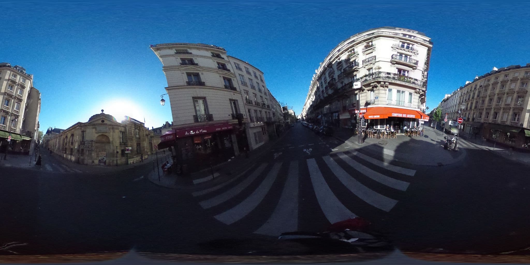 Street view near studio archives, Paris 04 Hôtel-de-Ville — © zimmy (CC BY-SA · Mapillary)